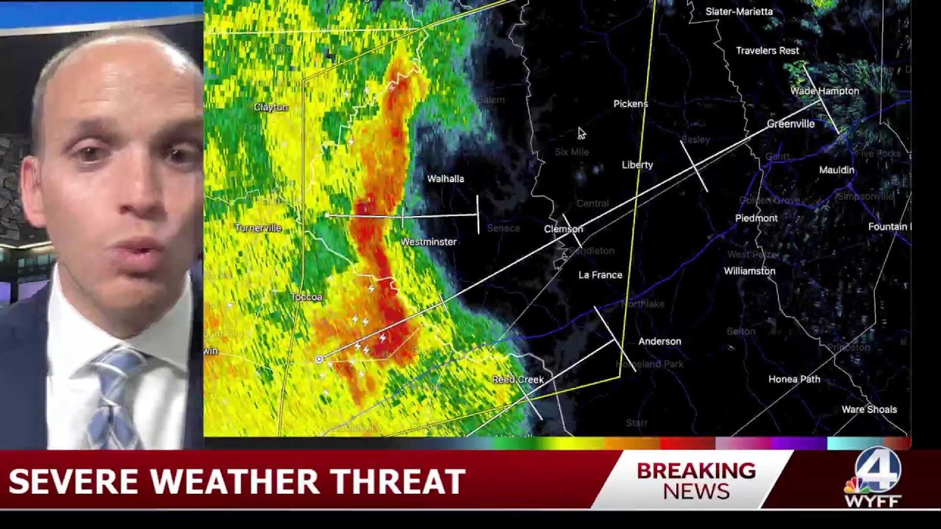 Tri County Severe Storms South Carolina