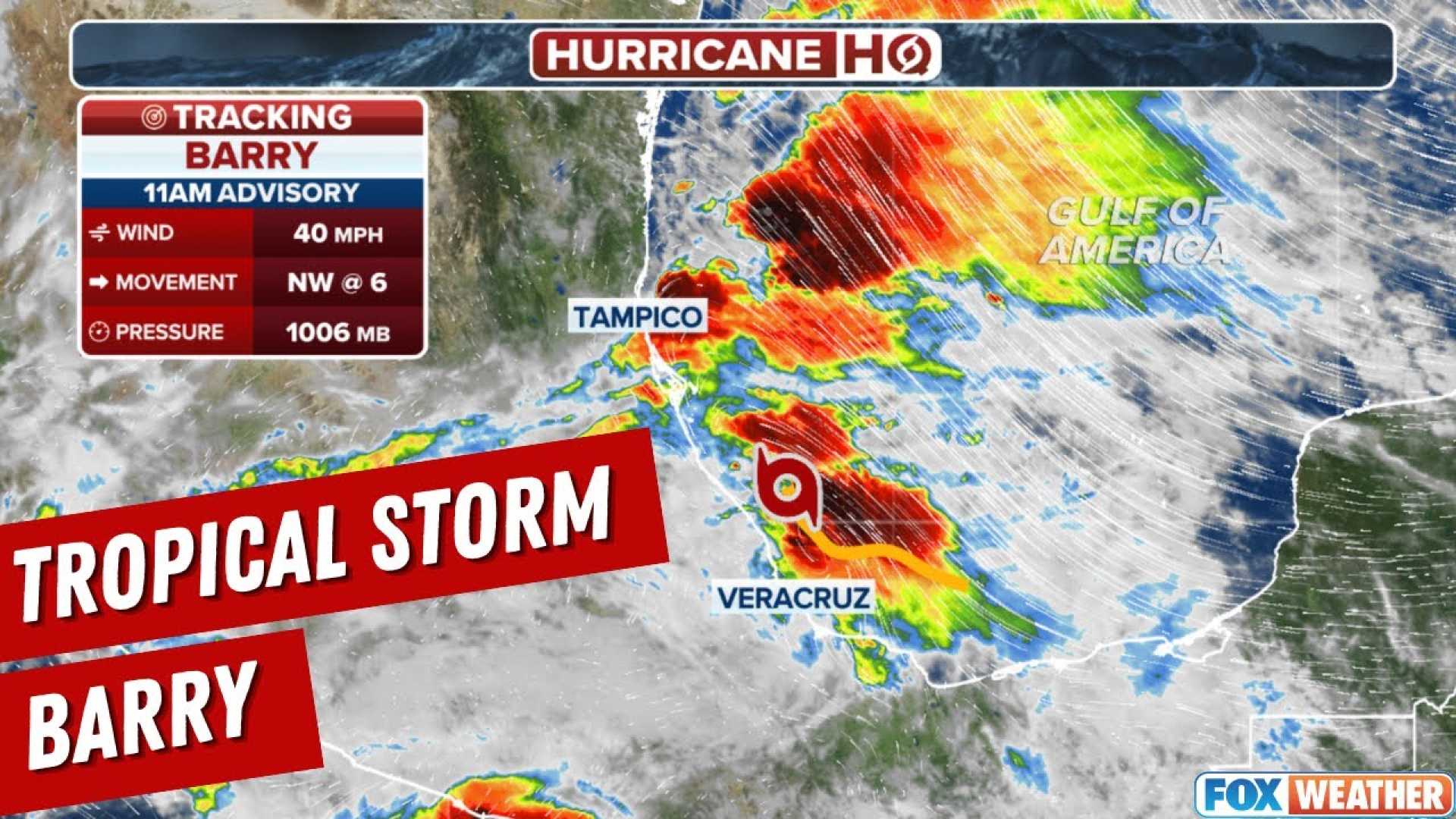 Tropical Storm Barry Impact Fourth Of July