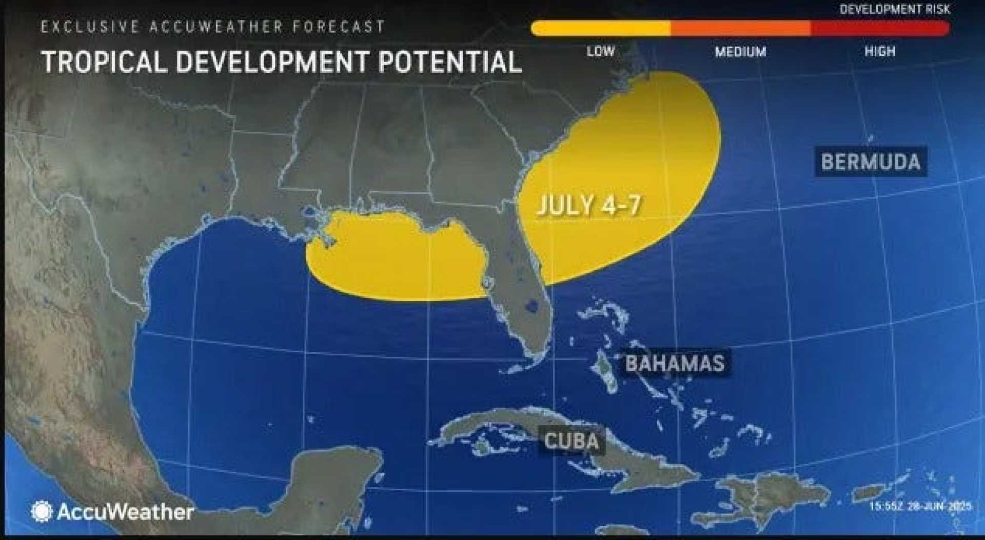 Tropical Storm Forecast Fourth Of July