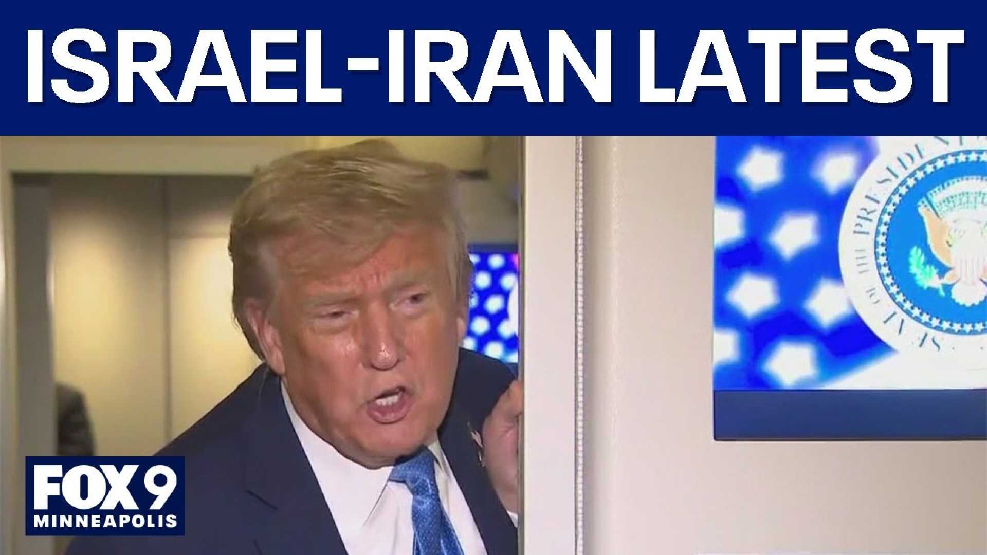 Trump Military Action Iran Israel