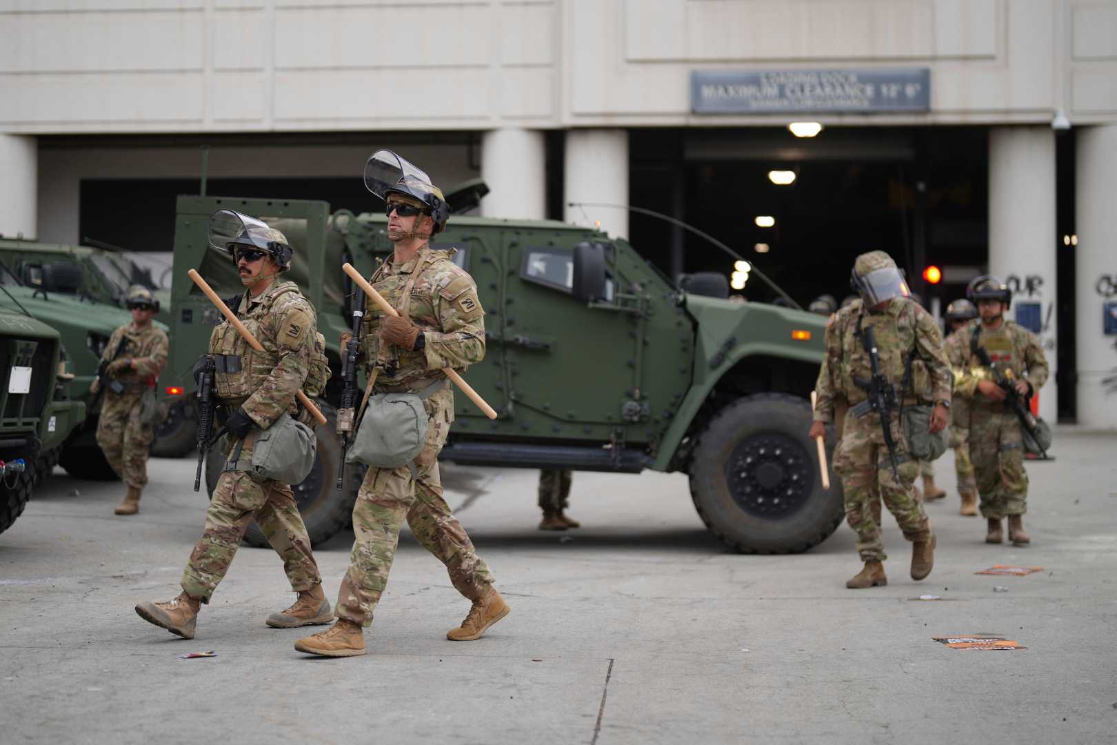 Trump National Guard Los Angeles