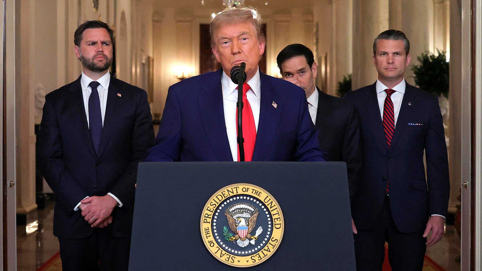Trump Office Nuclear Iran Airstrikes News