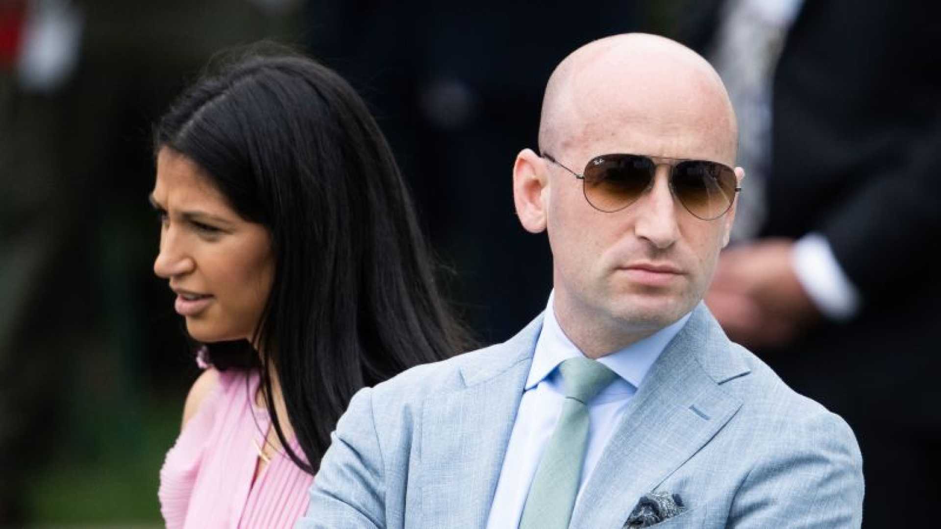 Trump Stephen Miller Katie Musk Feud