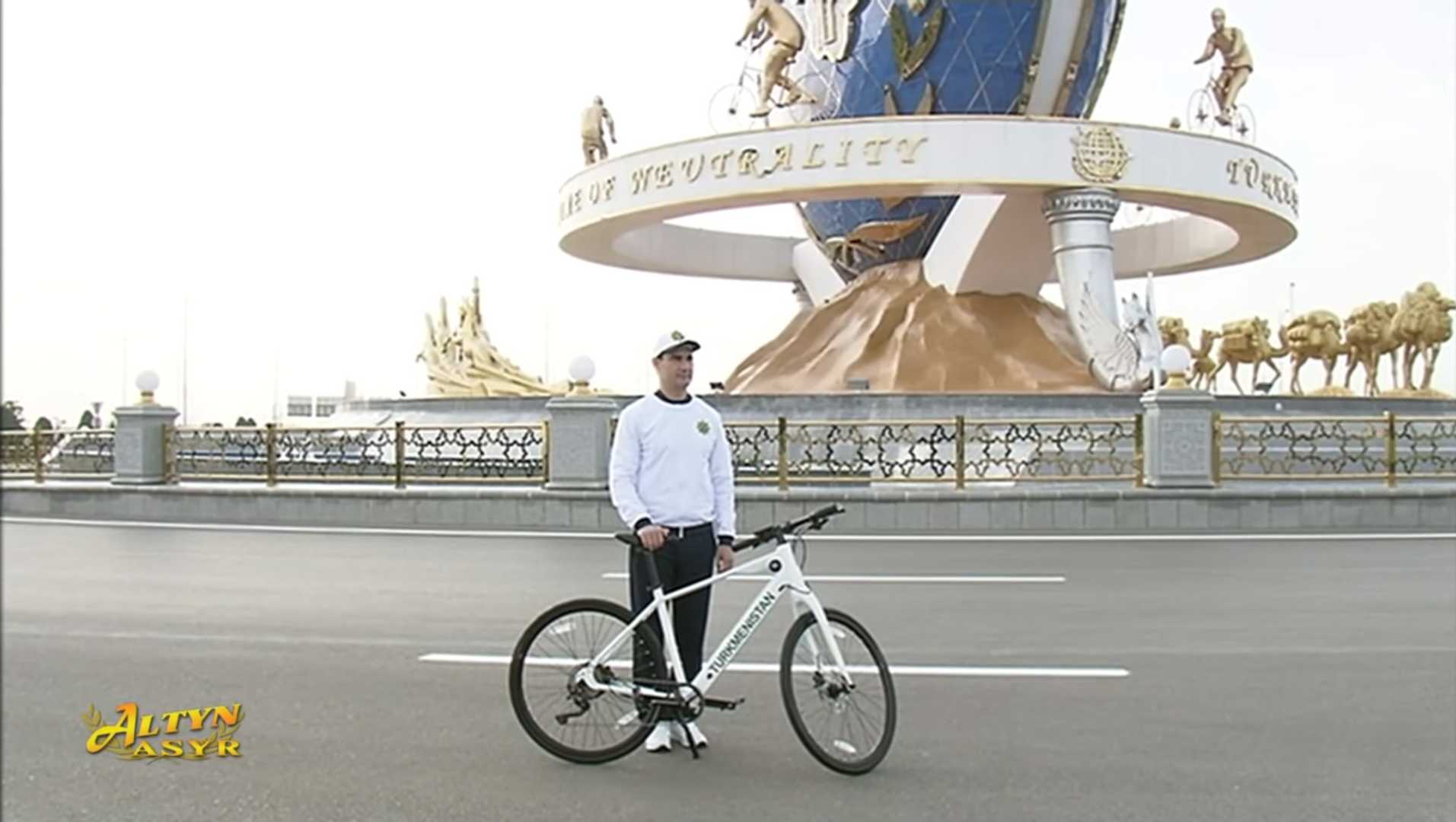 Turkmenistan Bicycle Parade