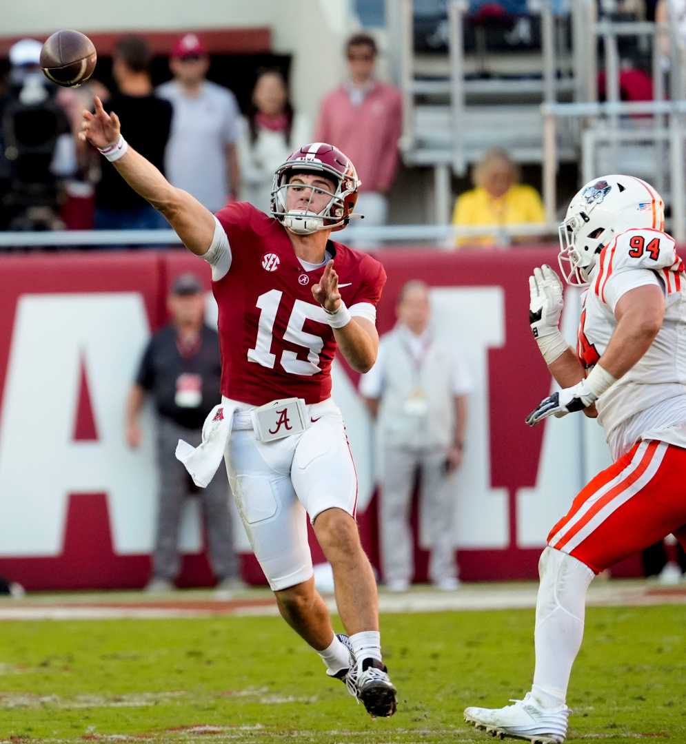 Ty Simpson Alabama Quarterback