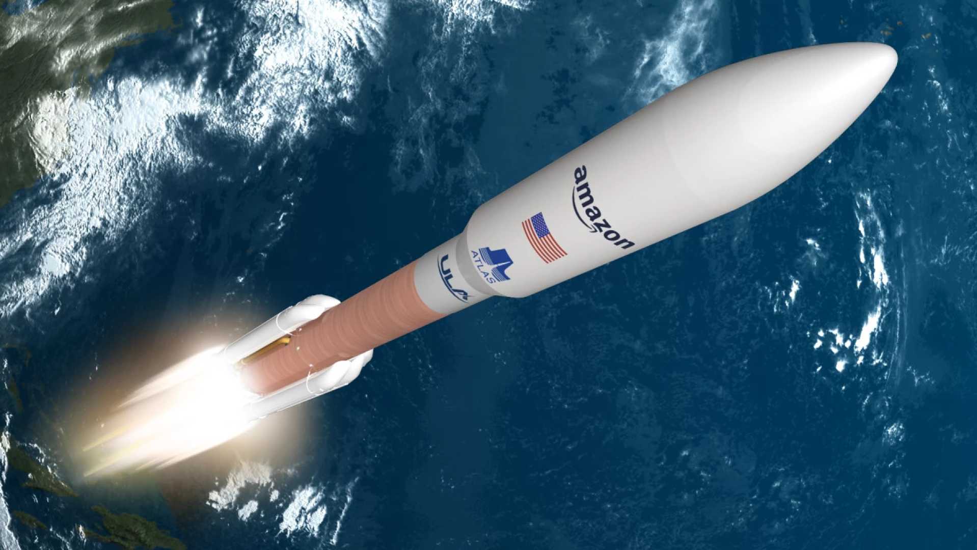 Ula Atlas V Rocket Launch Amazon Kuiper