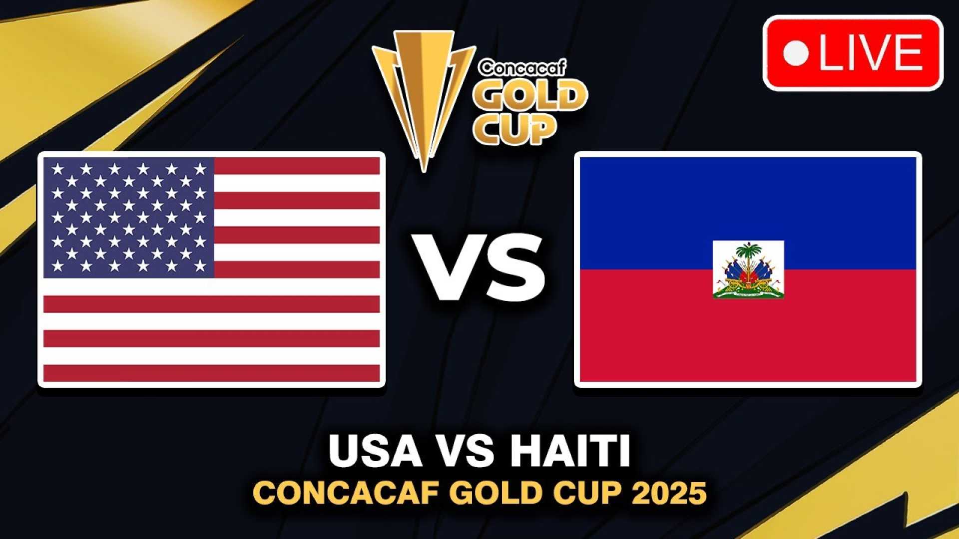 Usa Vs Haiti Gold Cup 2025
