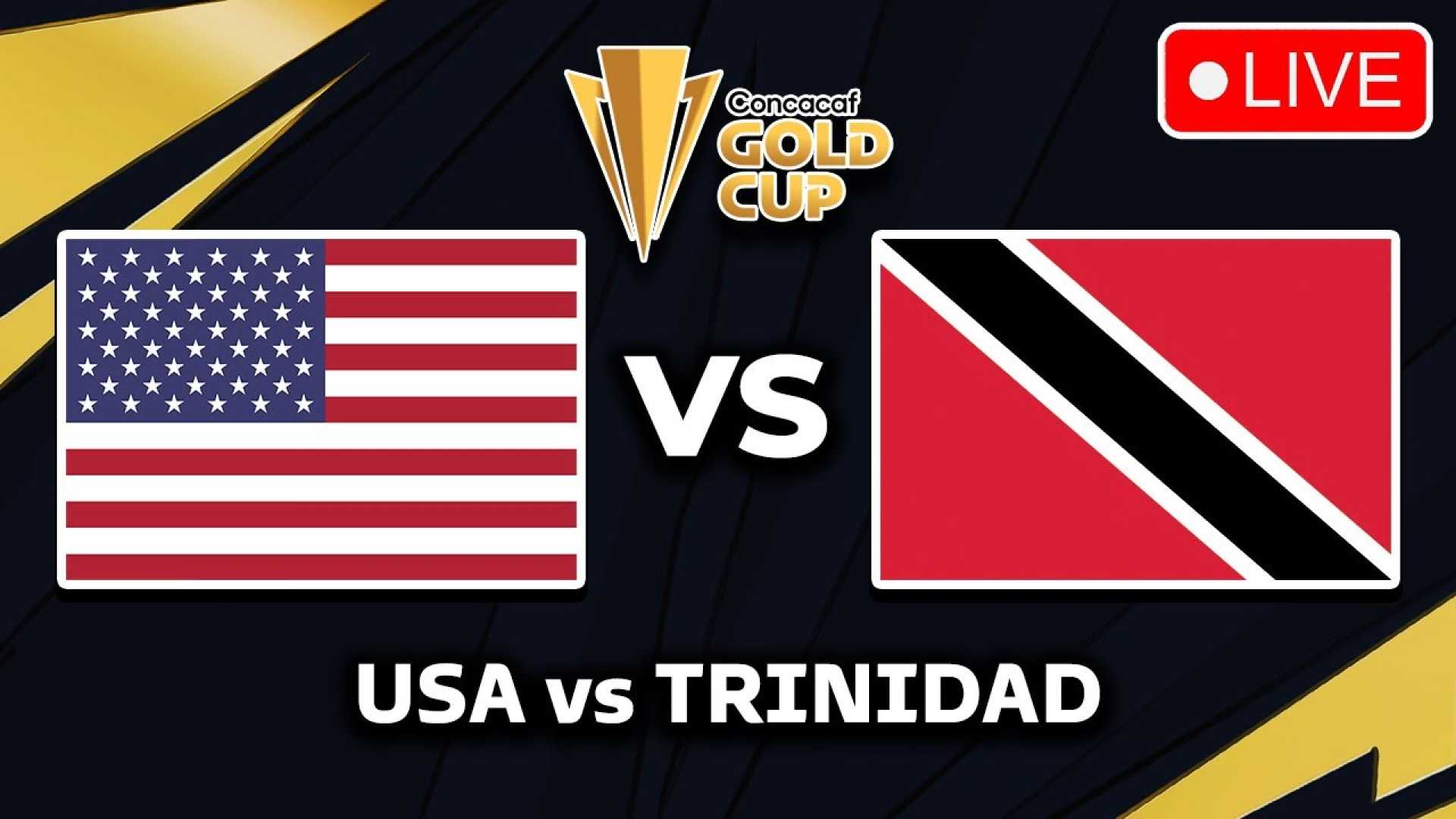 Usa Vs Trinidad Gold Cup 2025