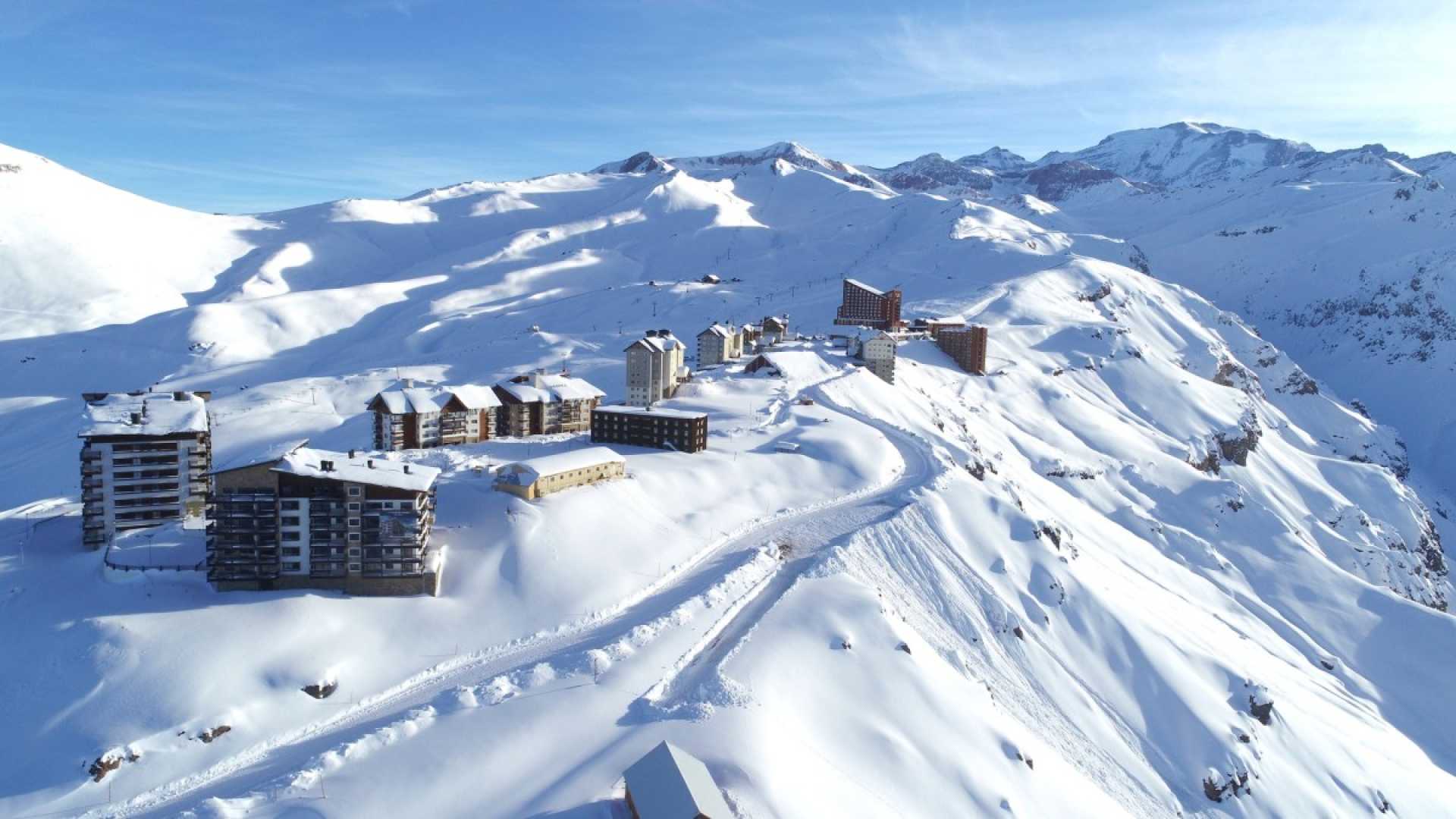 Valle Nevado Ski Resort Chile Winter