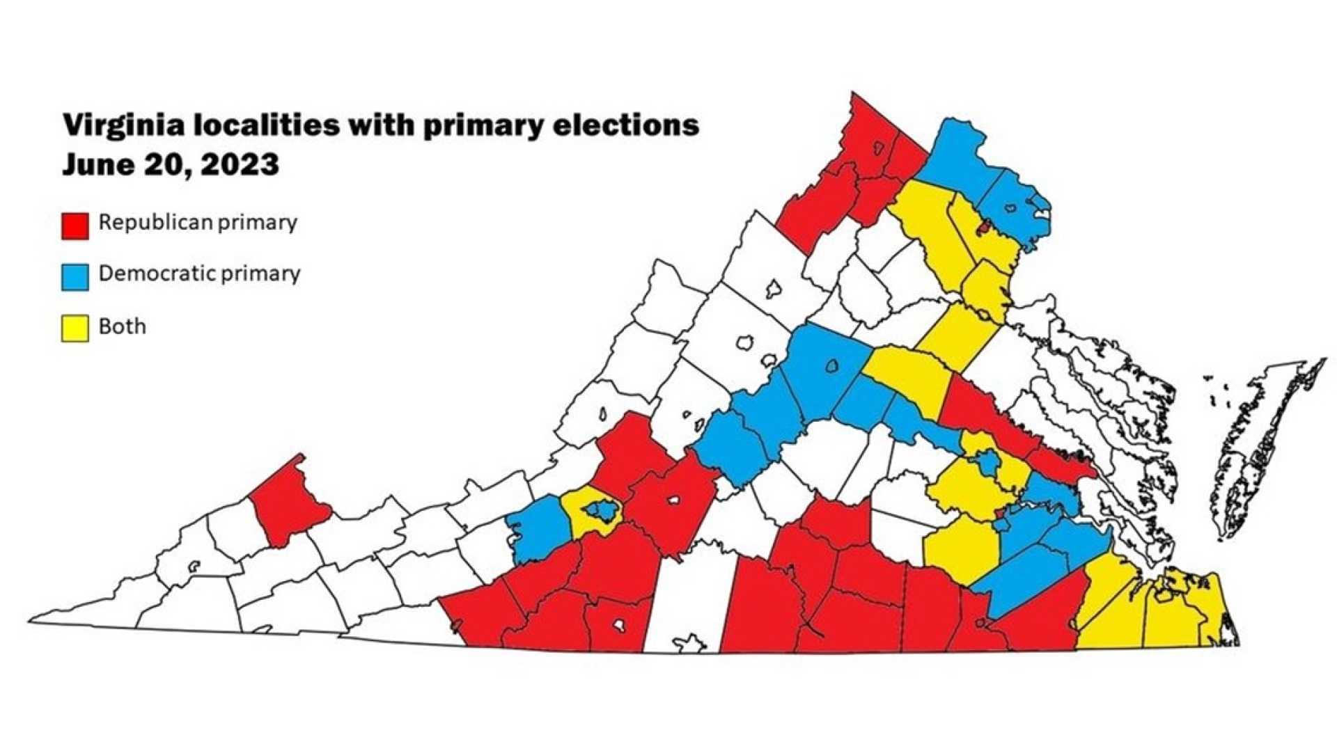 Virginia Democratic Primaries 2023
