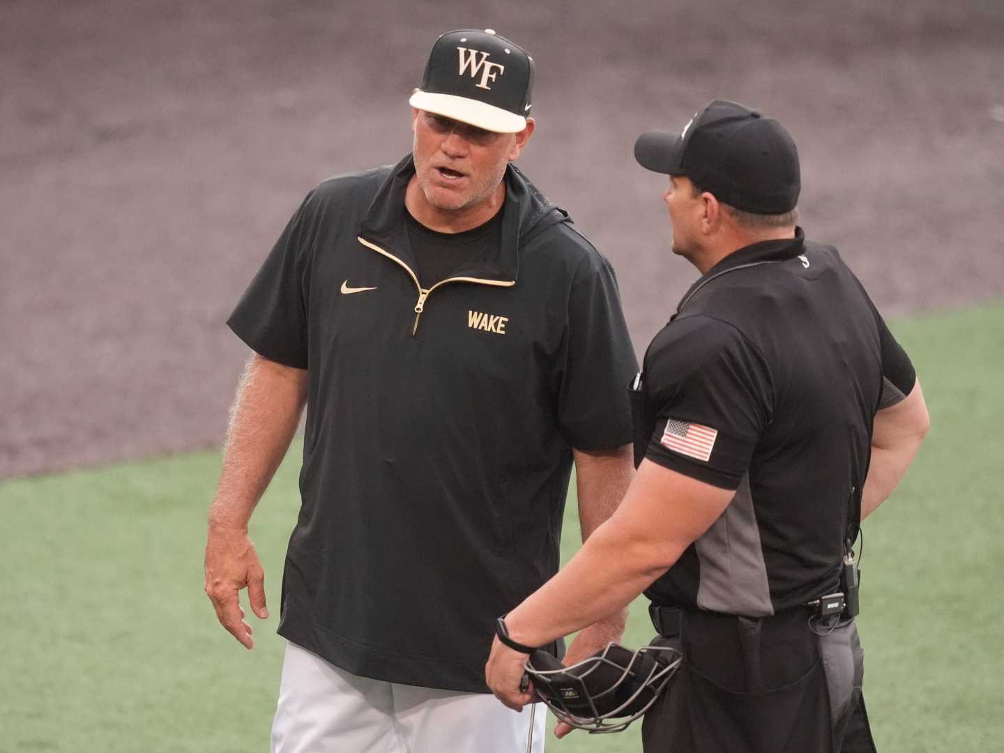 Wake Forest Coach Tom Walter Tennessee Baseball