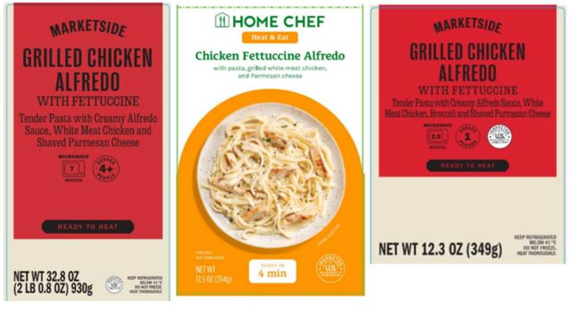 Walmart Kroger Chicken Fettuccine Alfredo Recall