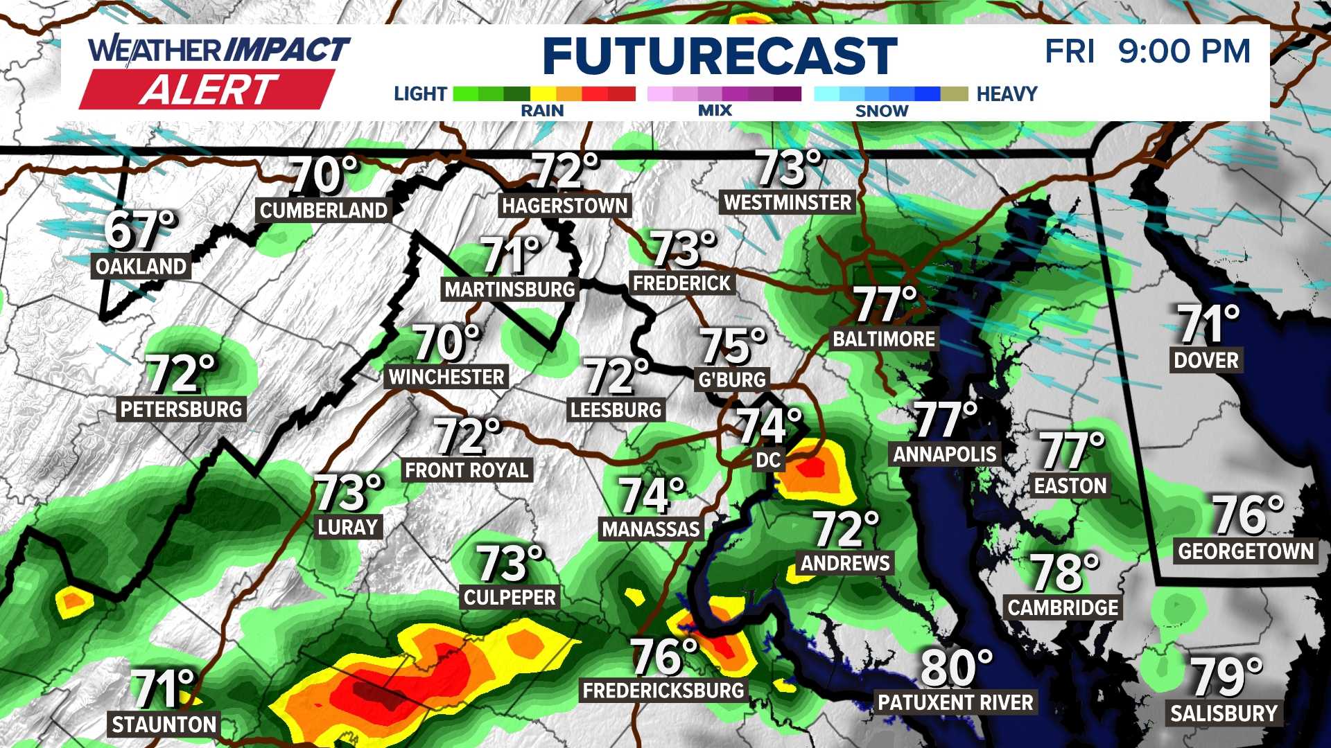 Washington Dc Weather Storms June 2025