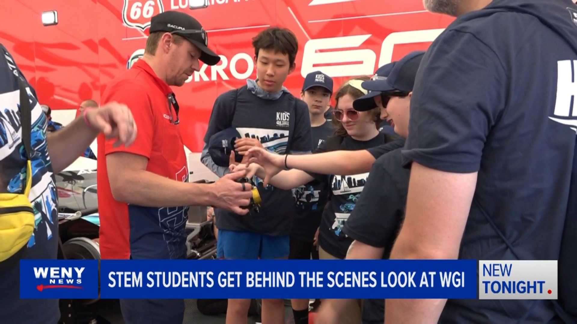 Watkins Glen International Stem Students