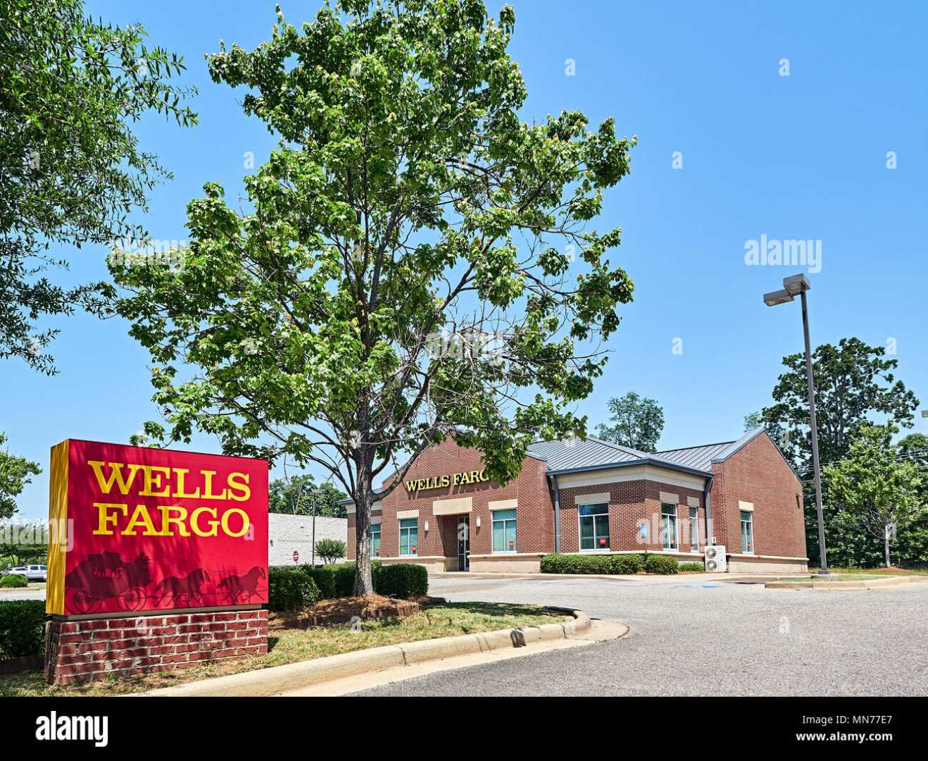 Wells Fargo Bank Branch Exterior