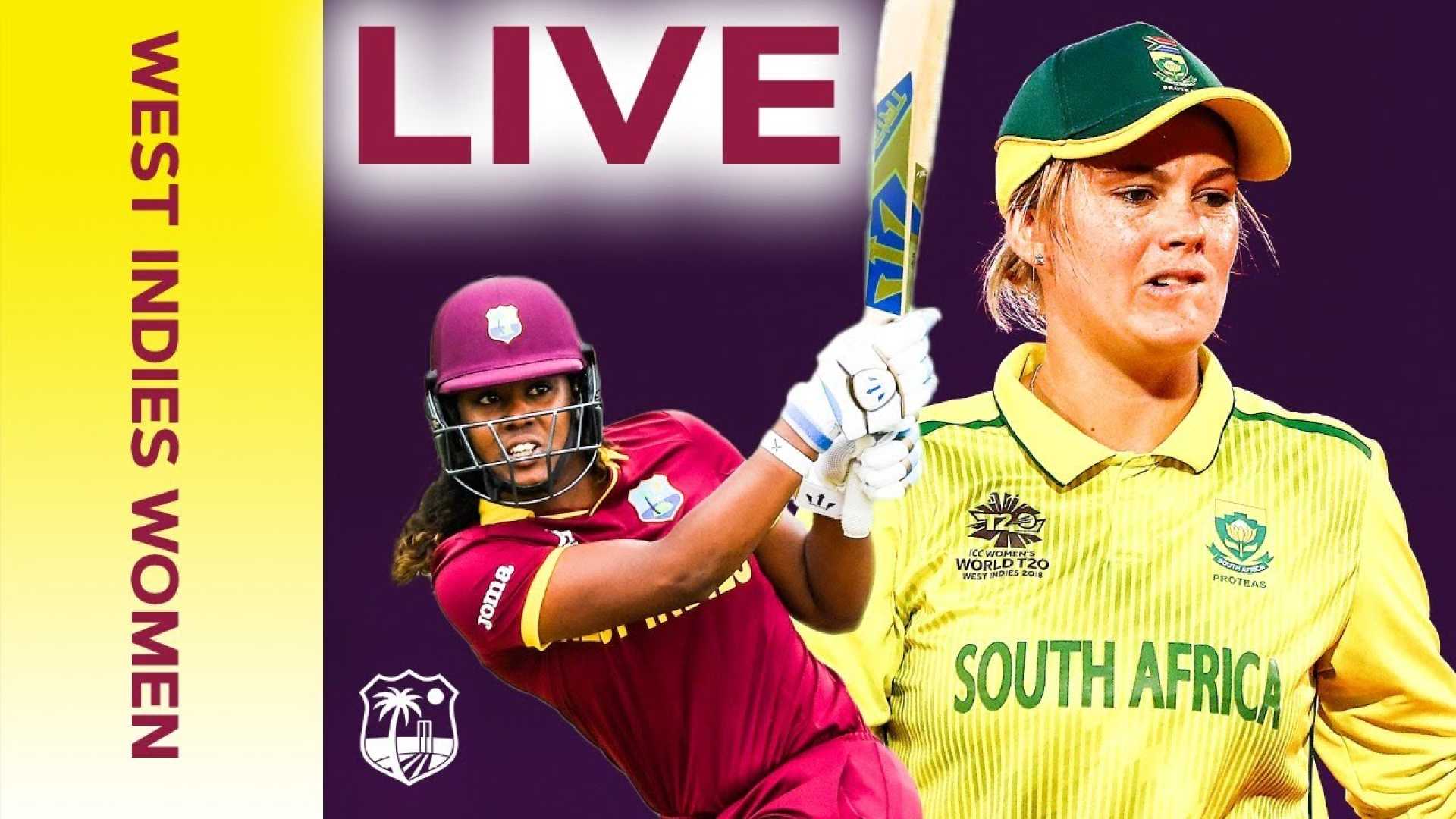 West Indies Women Vs South Africa Women Cricket Match