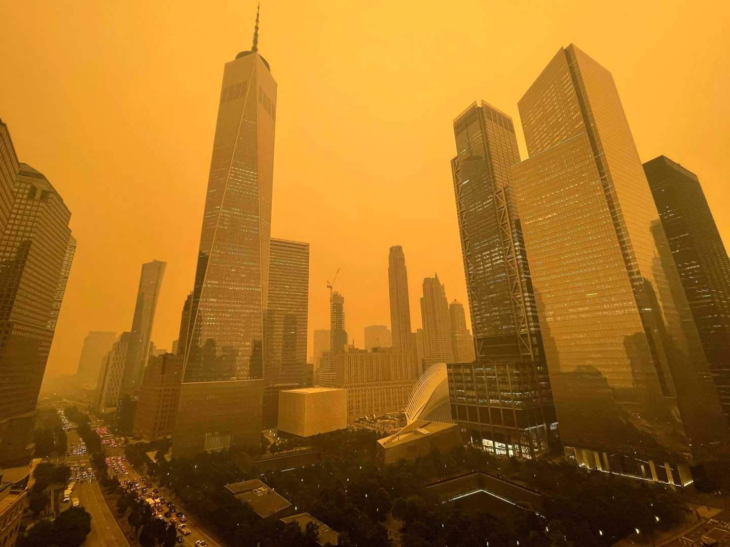 Wildfires Smoke New York City