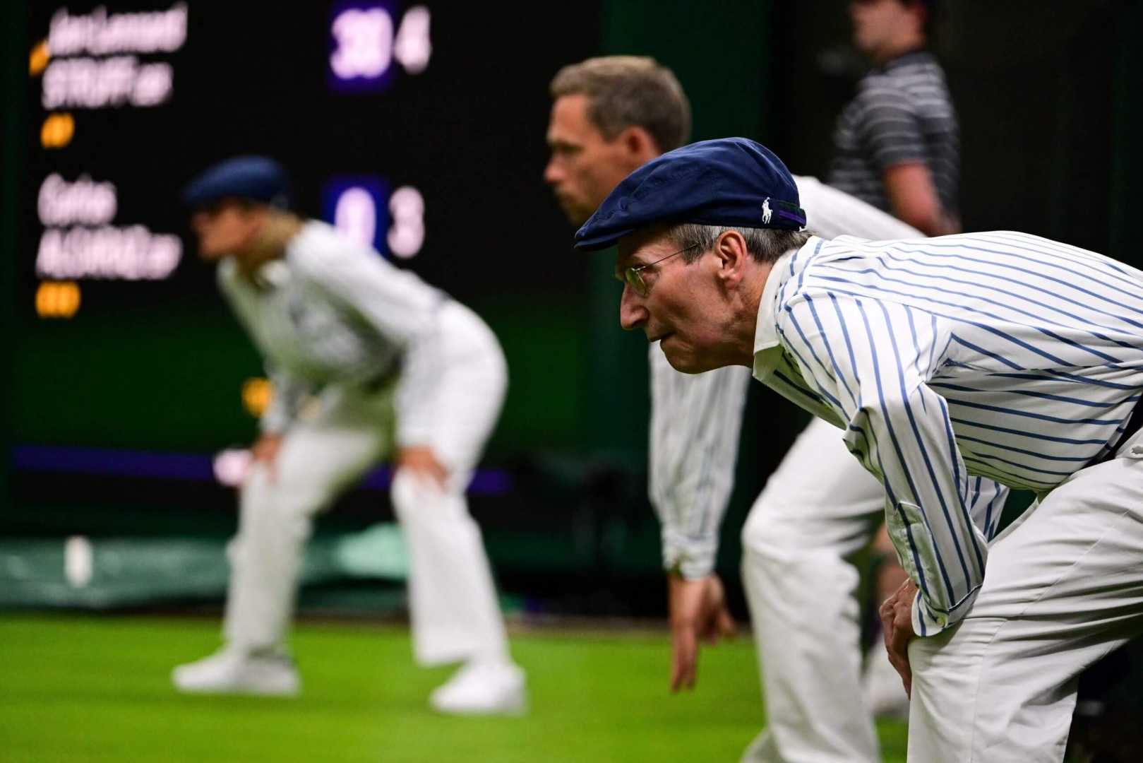 Wimbledon Tennis Line Judges Electronic Calling