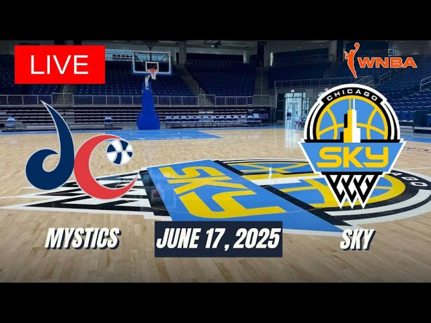Wnba Mystics Sky Game June 17 2025
