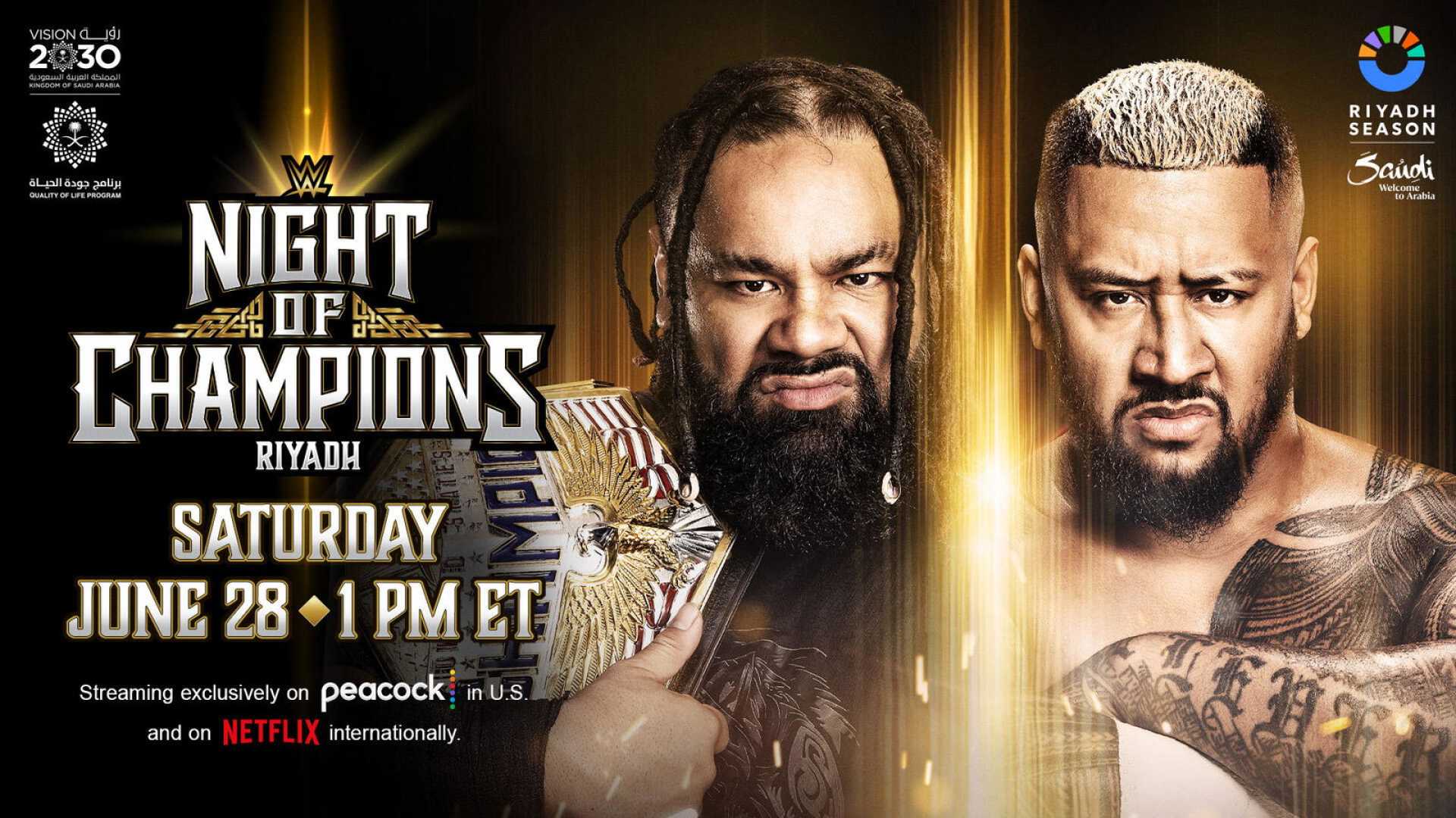 Wwe Smackdown Night Of Champions Saudi Arabia