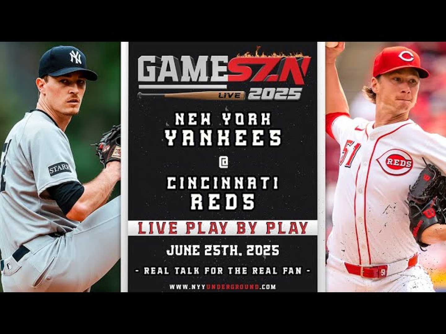 Yankees Vs Reds June 25 2025