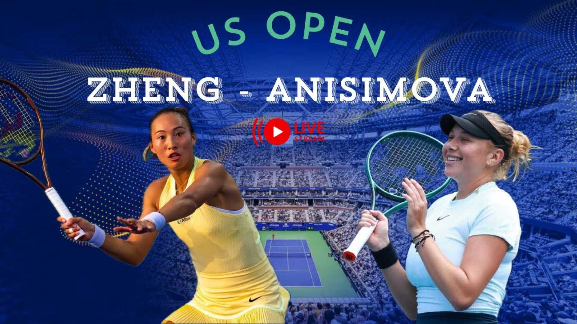Zheng Qinwen Amanda Anisimova Tennis Match