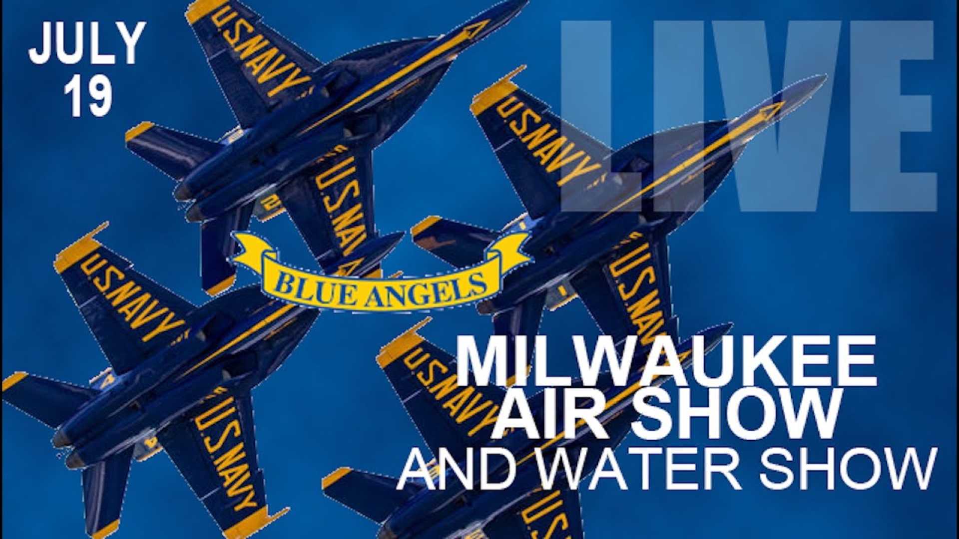 2025 Milwaukee Air And Water Show Blue Angels