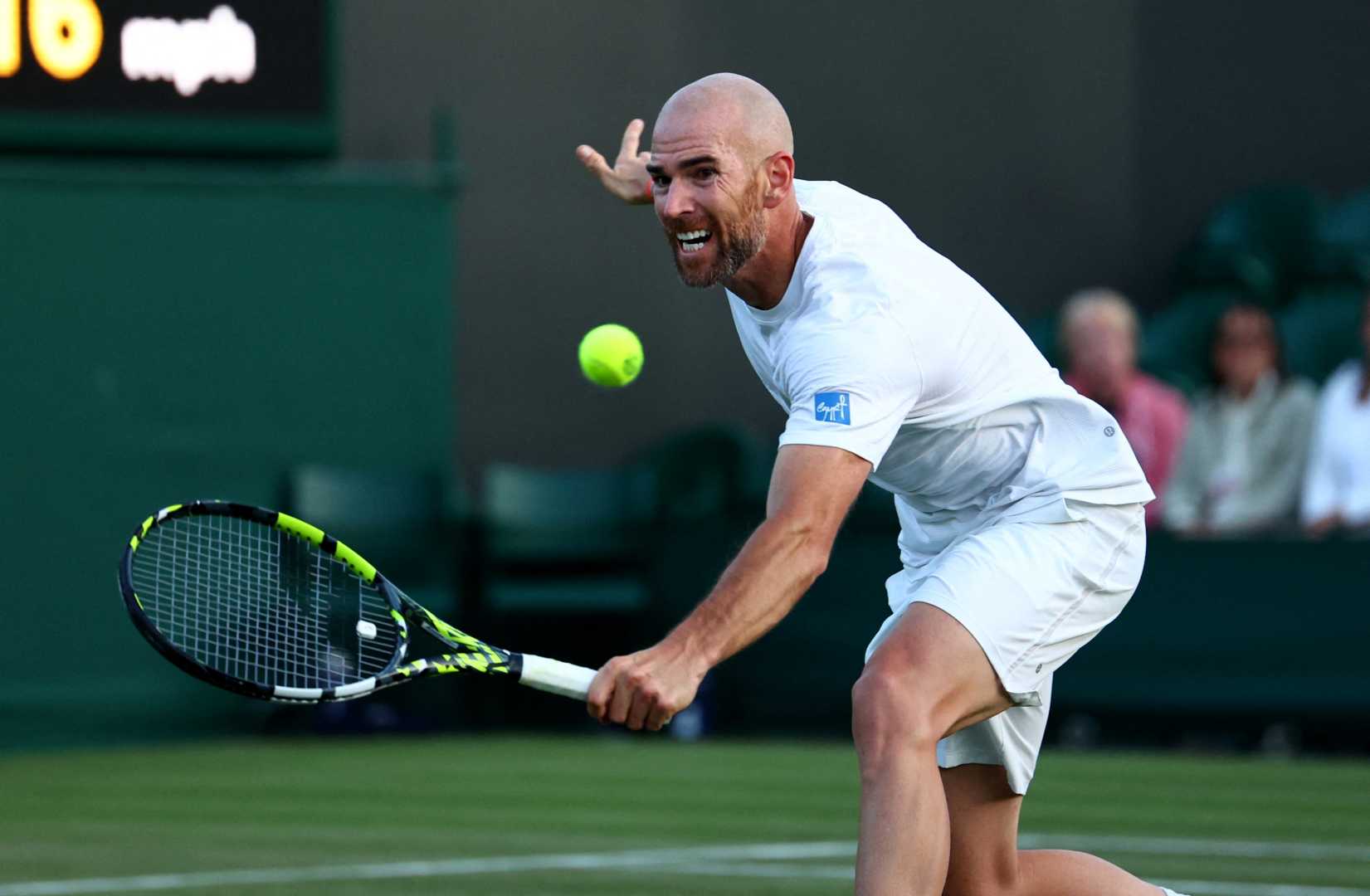 Adrian Mannarino Wimbledon Match