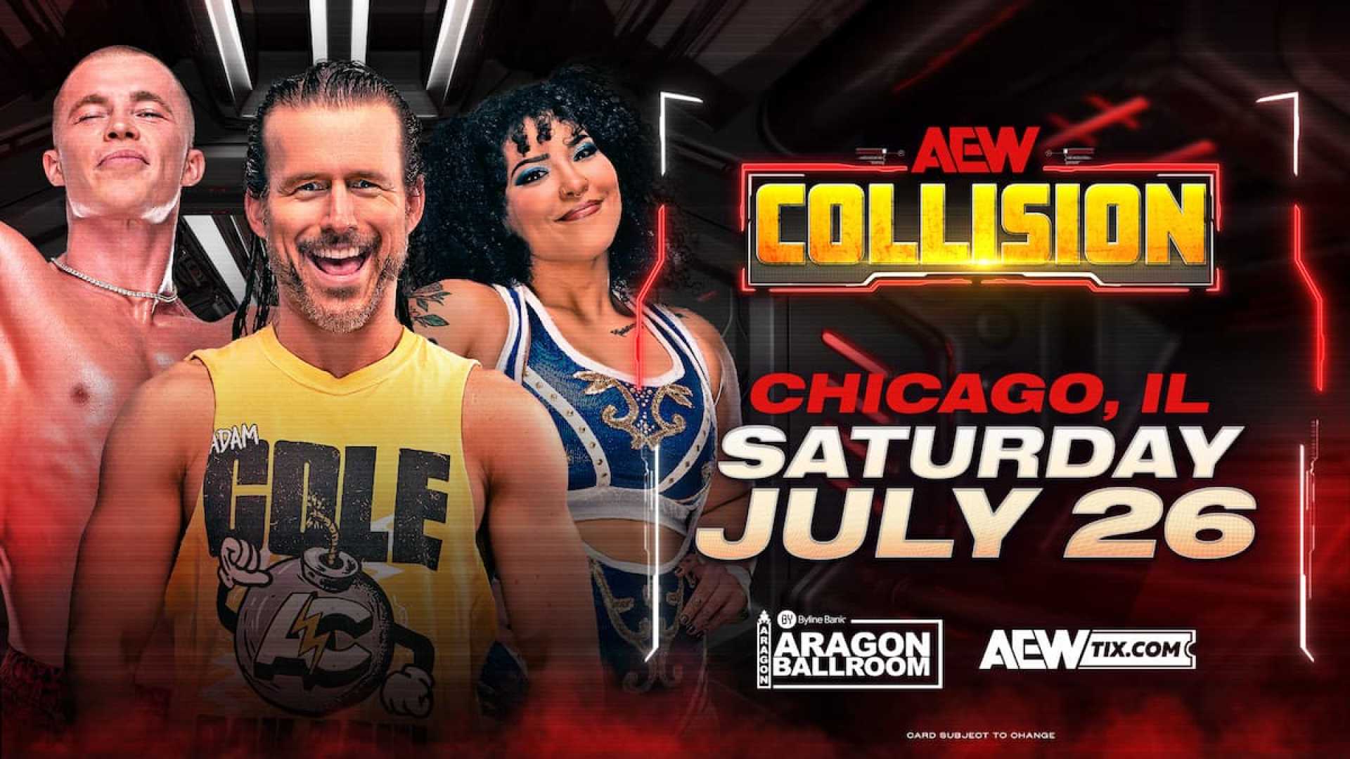 Aew Collision July 26 Chicago Wrestling