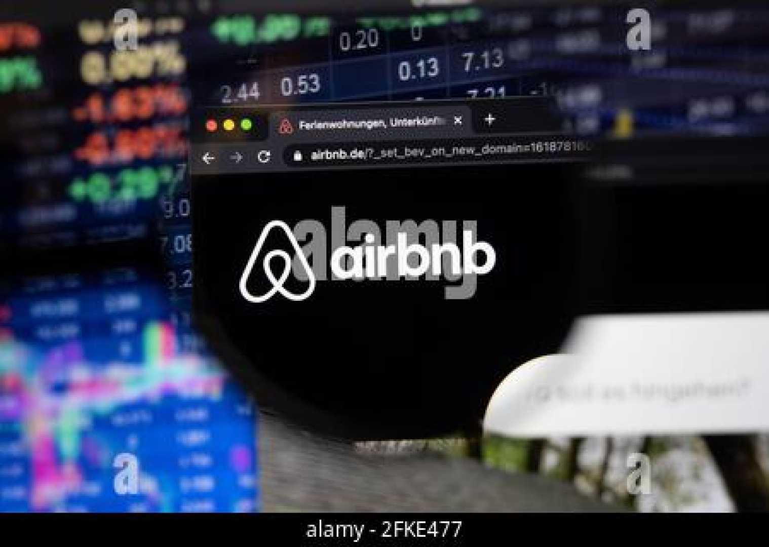 Airbnb Logo Stock Market