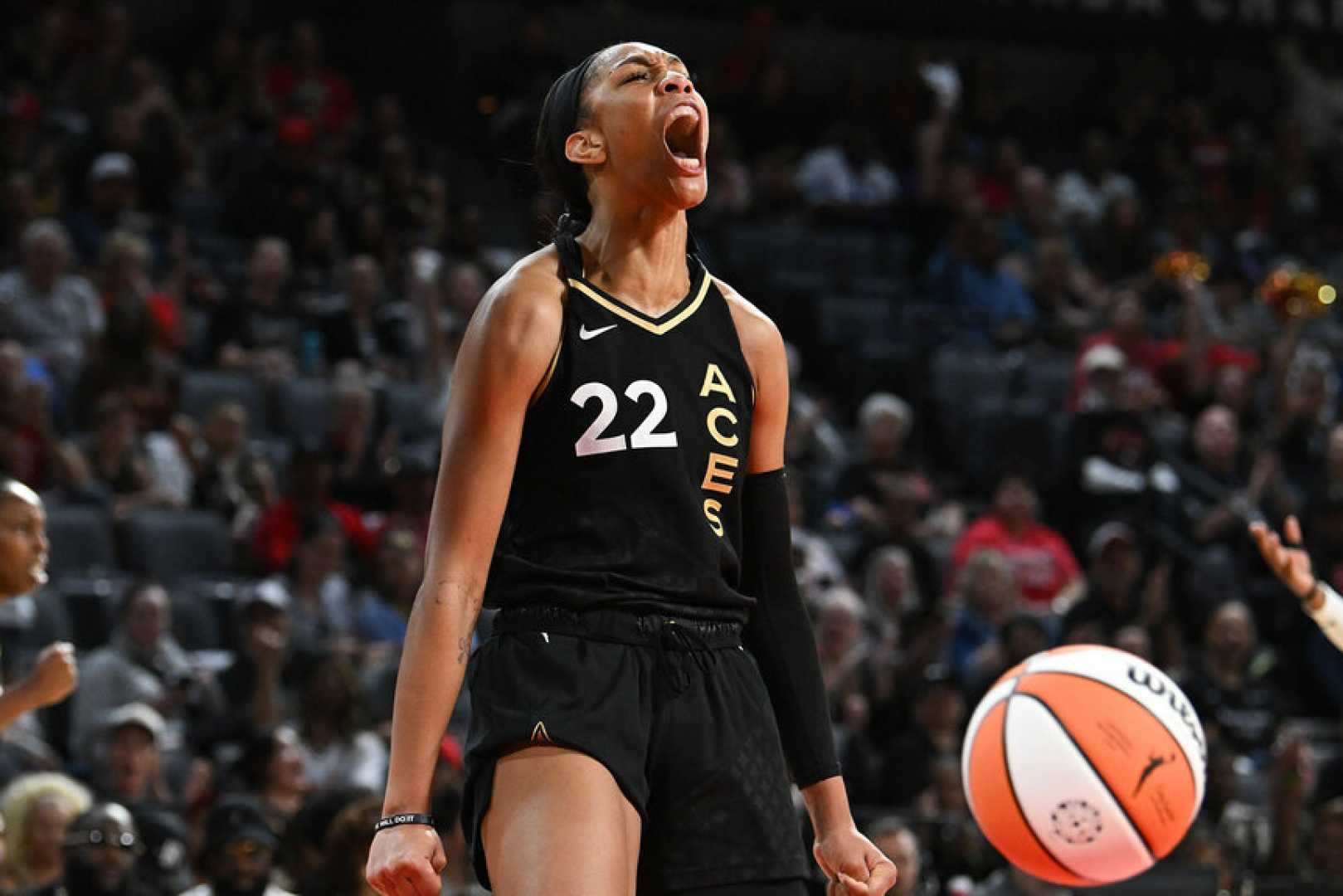 A'ja Wilson Basketball Game