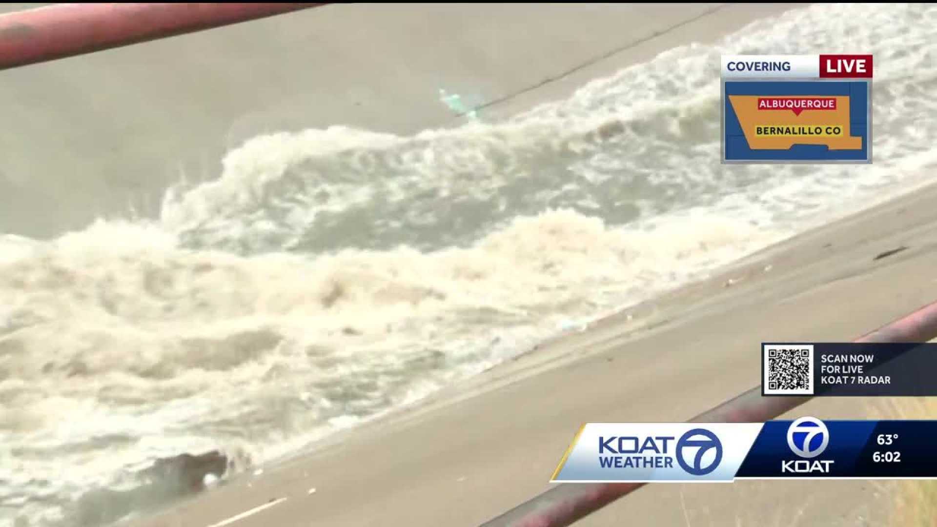Albuquerque Flash Flood Warning July 2025