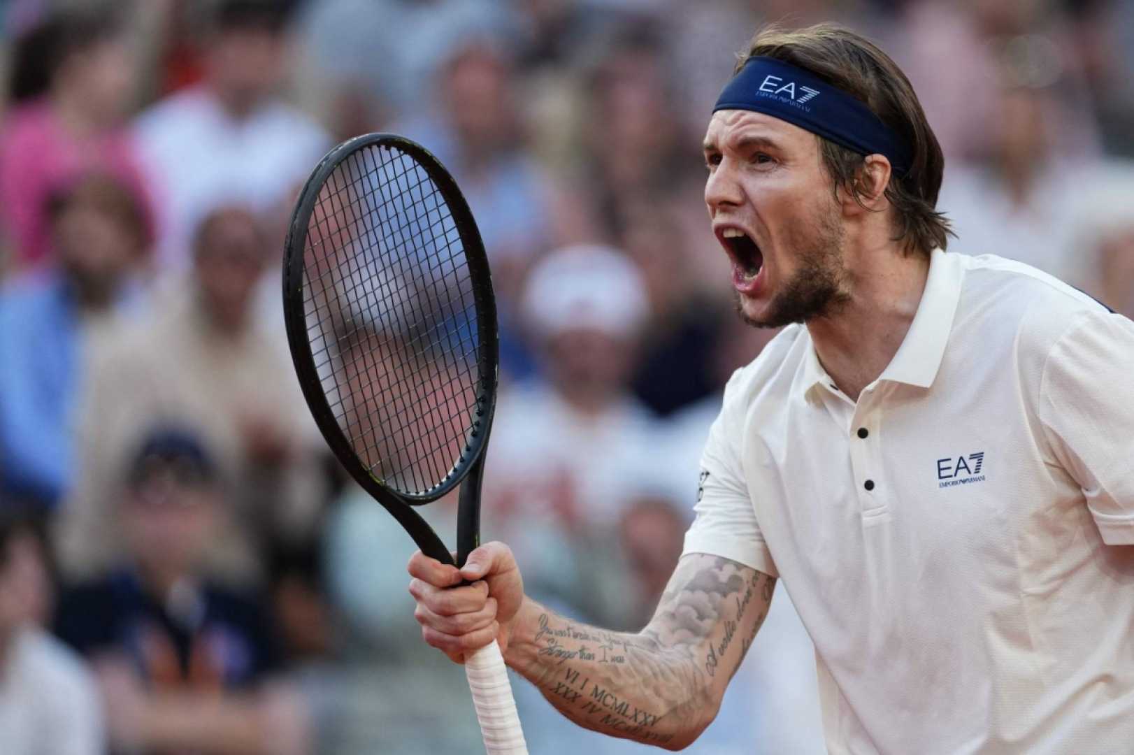 Alexander Bublik Tennis Match