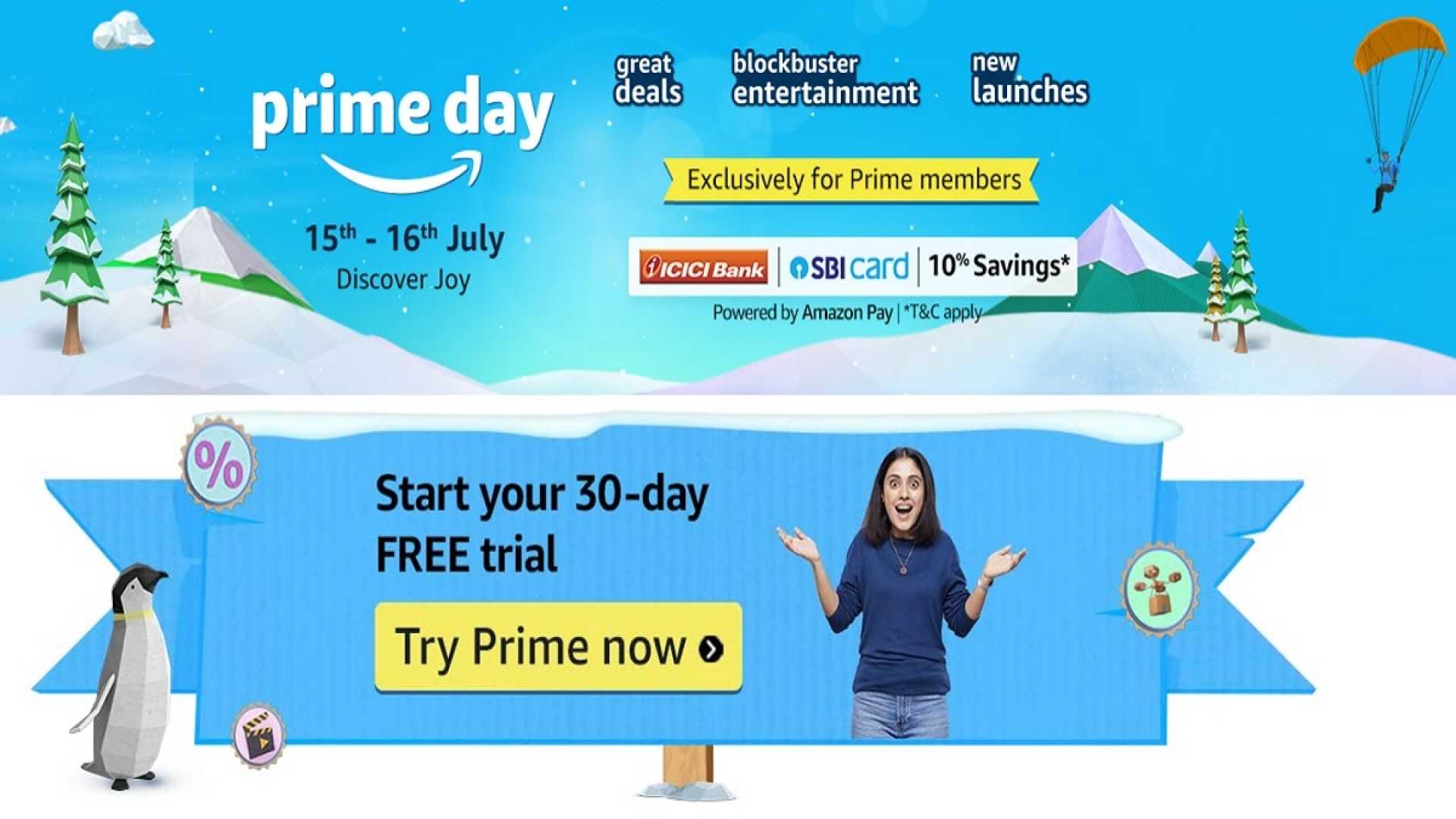 Amazon Prime Day Sale July 2023