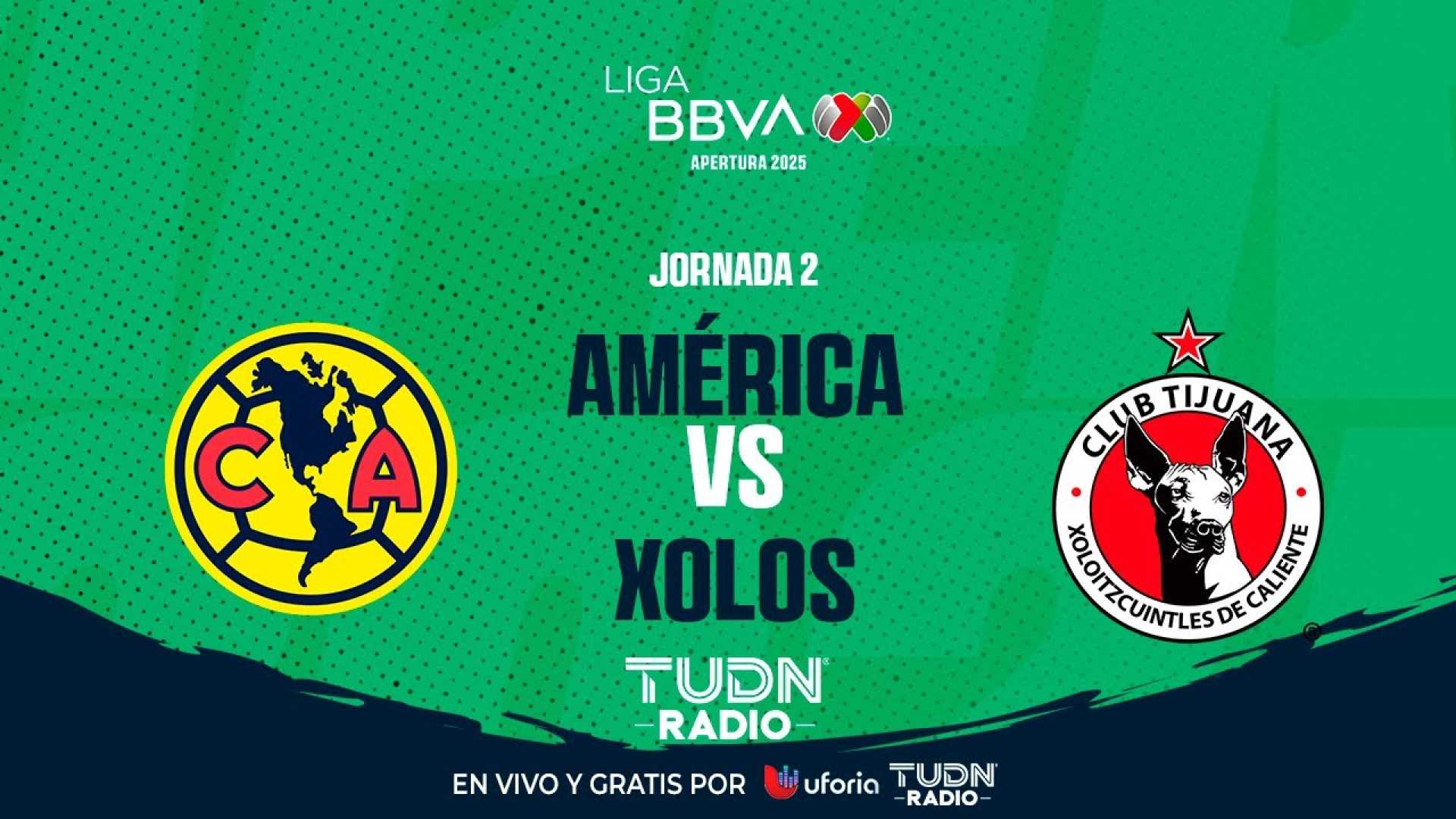 América Vs Xolos Liga Mx