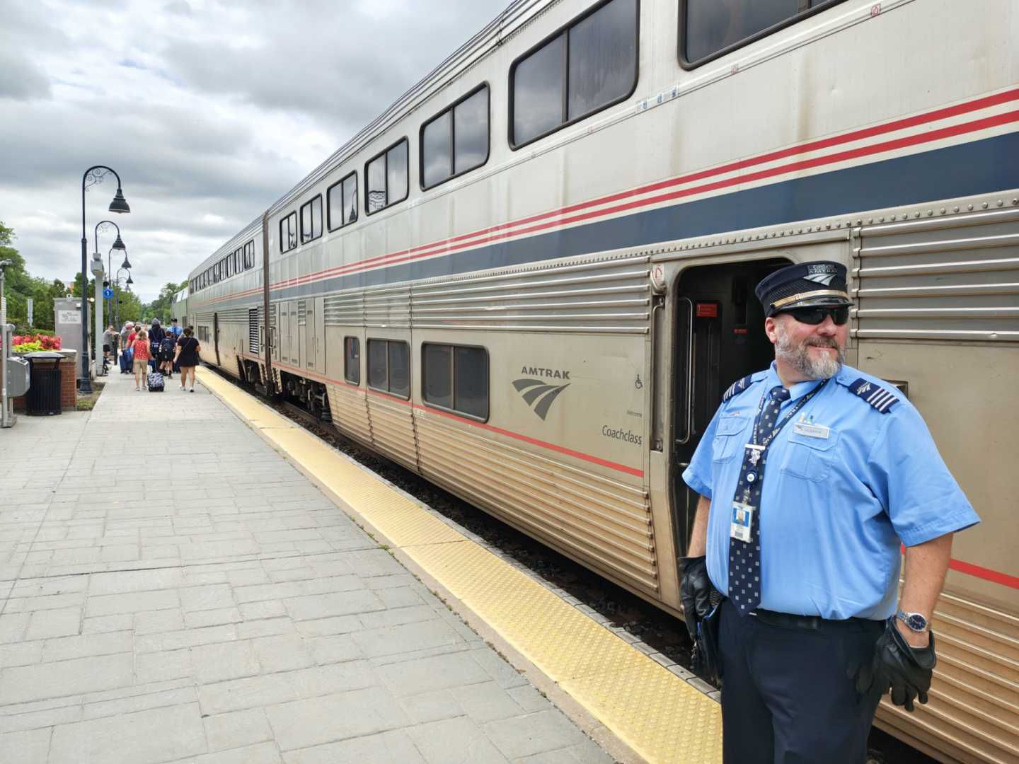 Amtrak Borealis Train July 4