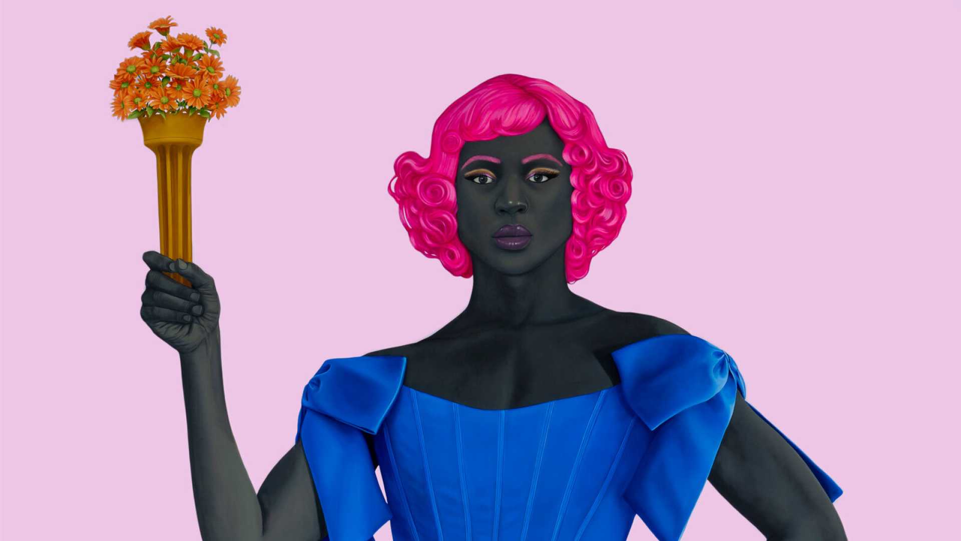 Amy Sherald Transgender Painting Statue Of Liberty