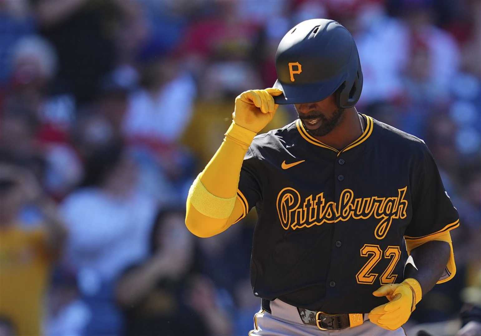 Andrew Mccutchen Baseball Home Run