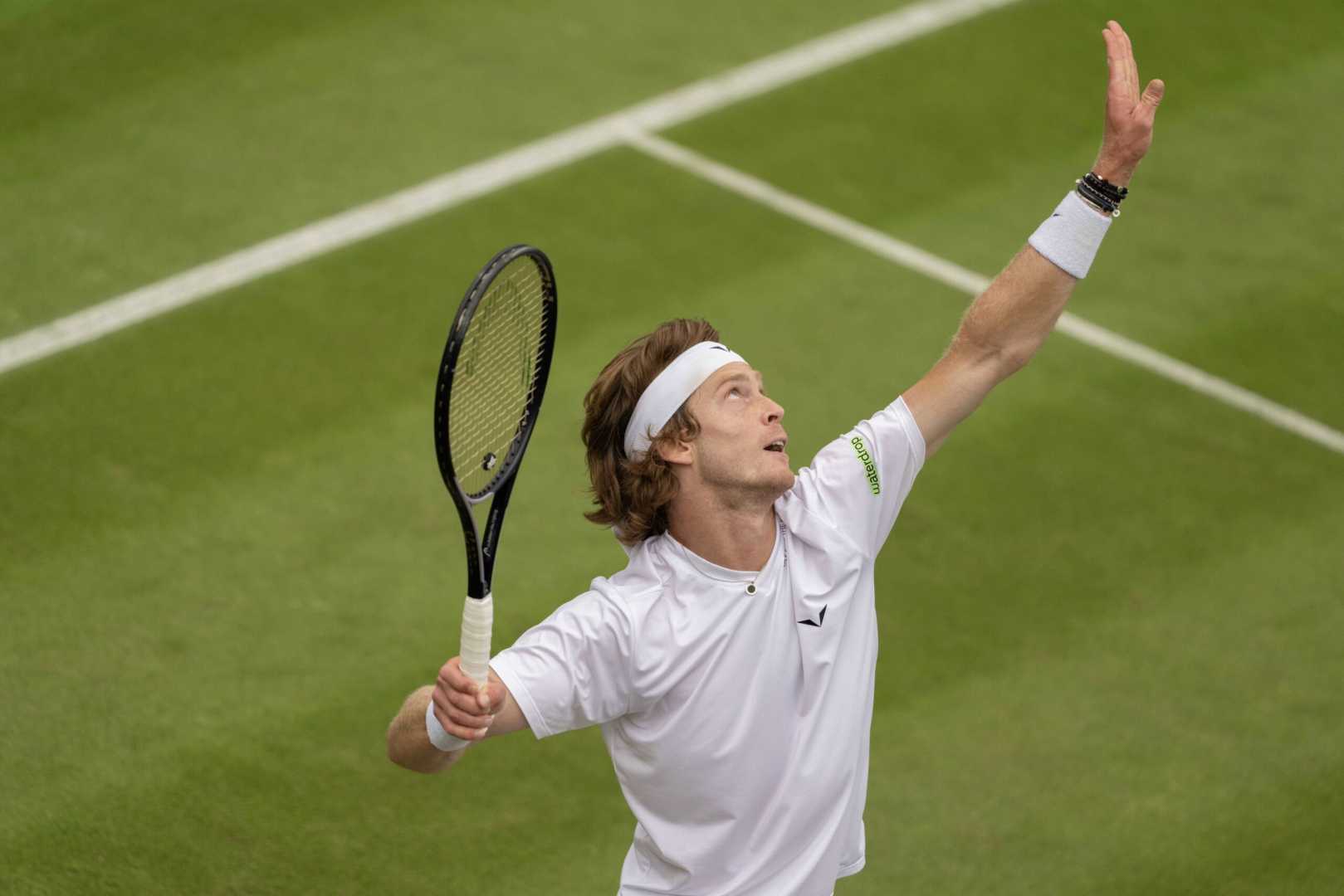 Andrey Rublev Wimbledon 2025 Match
