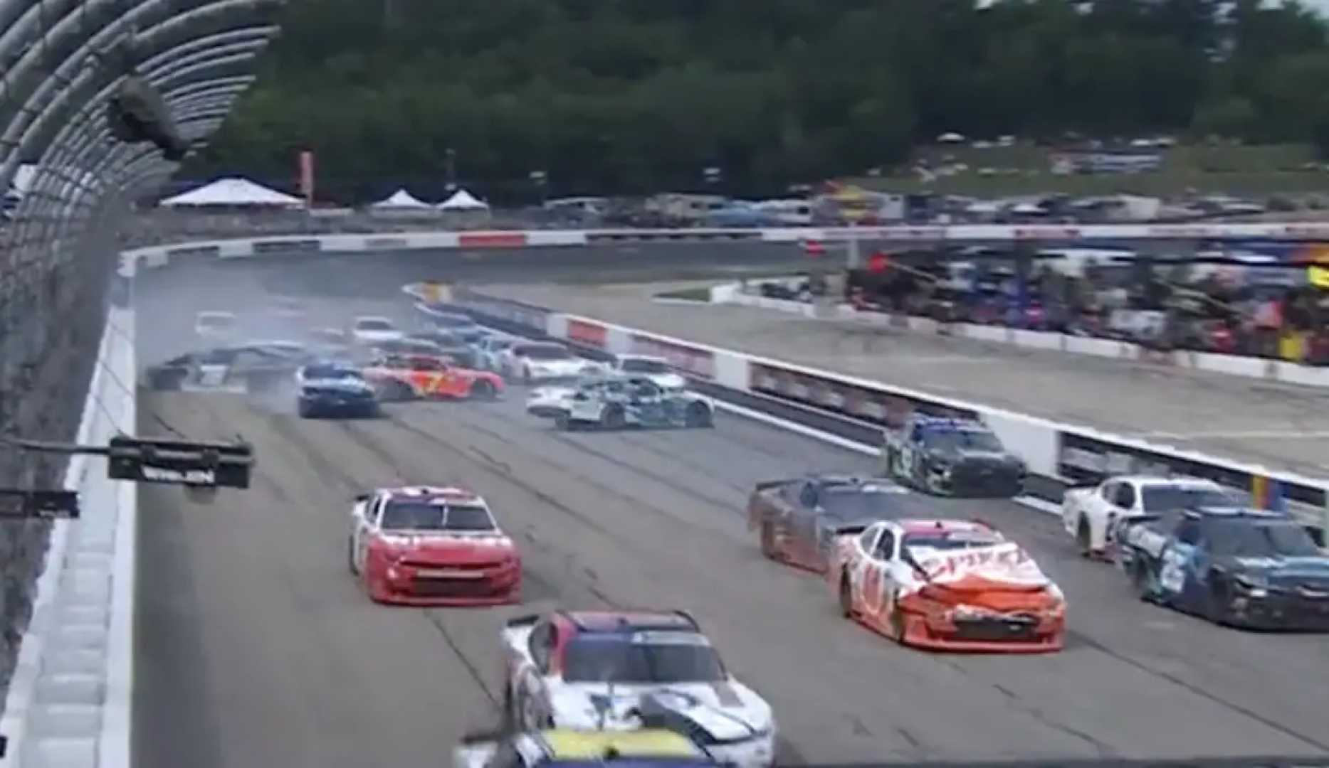 Anthony Massey Car Racing Crash
