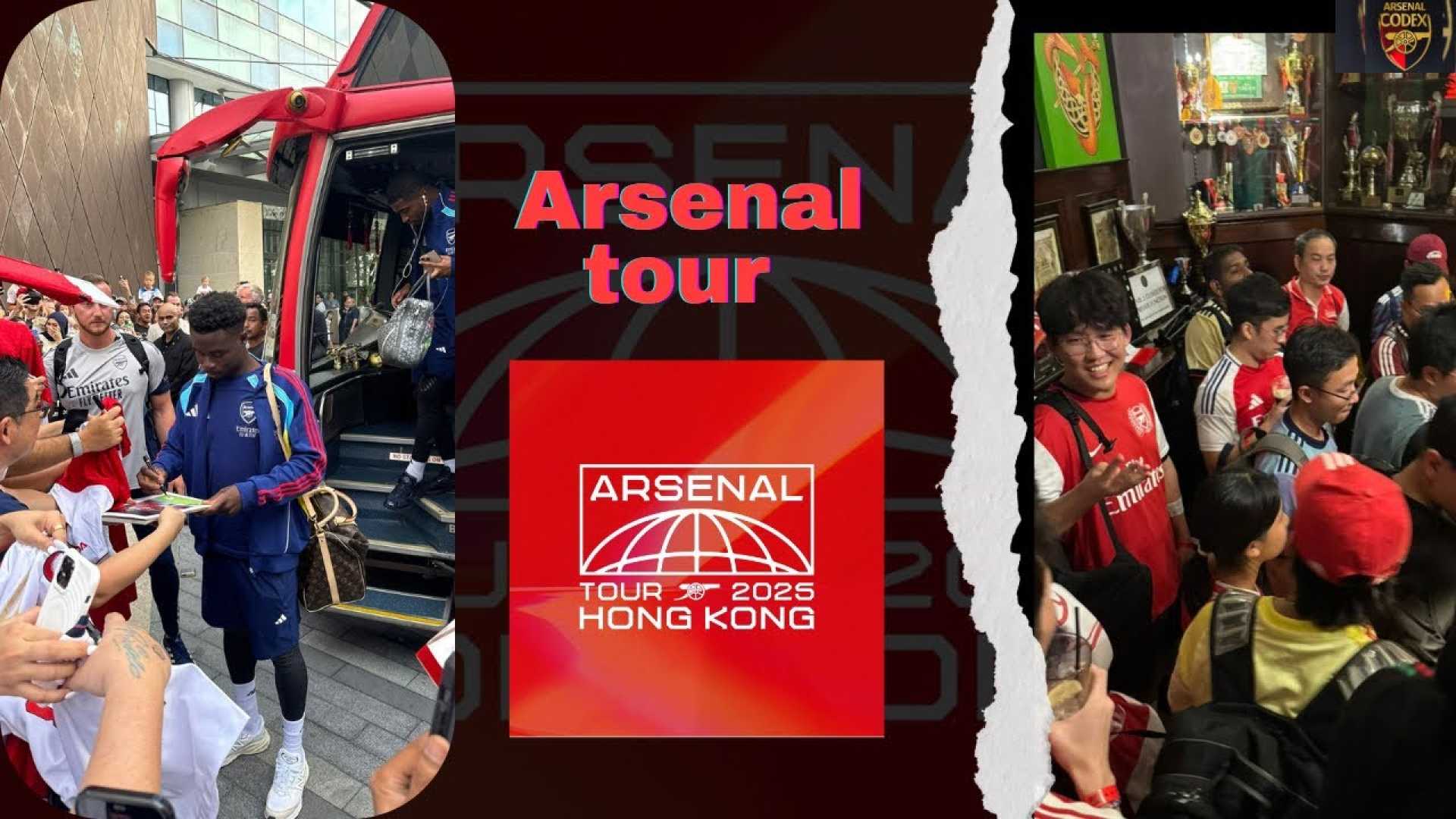 Arsenal Summer Tour Hong Kong Singapore