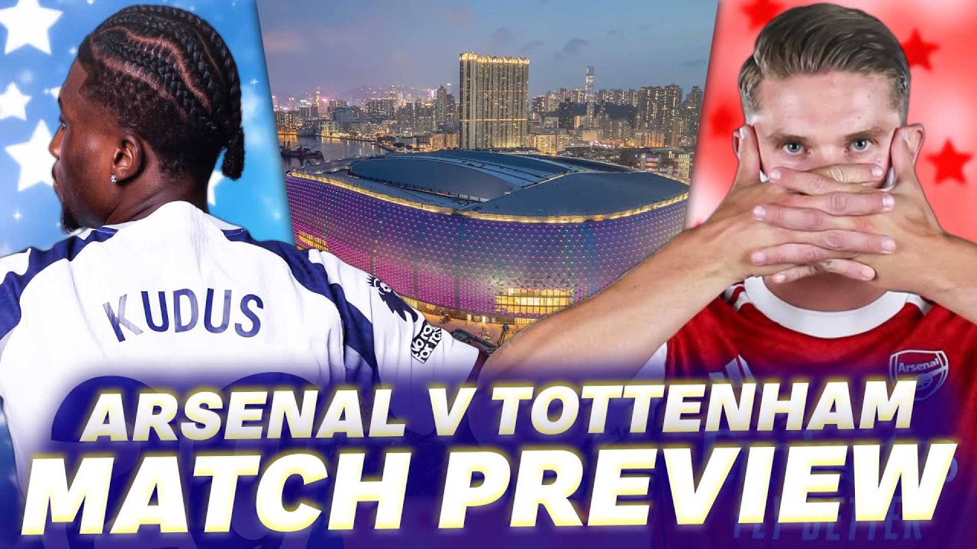 Arsenal Tottenham Preseason Game Hong Kong