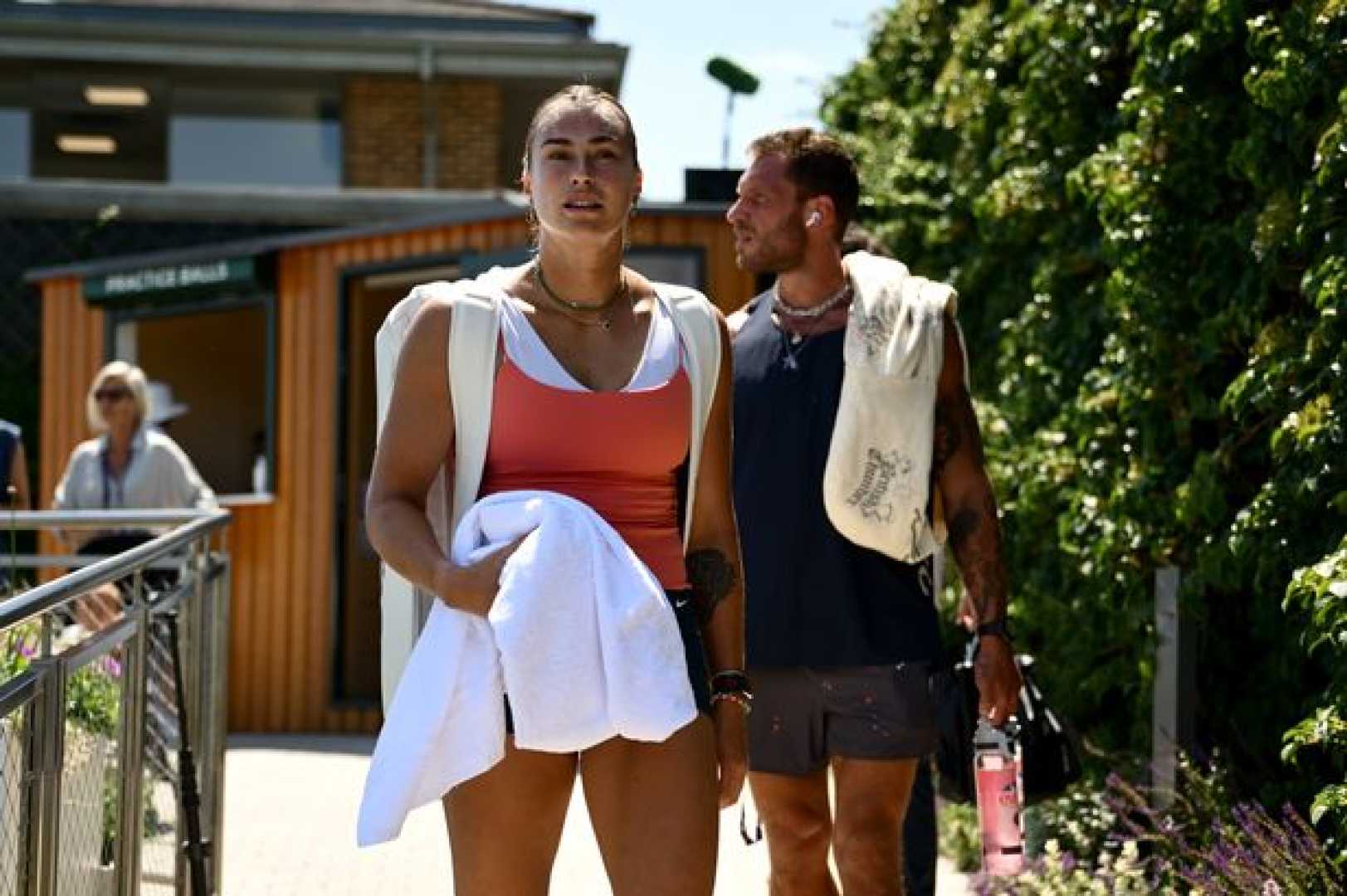 Aryna Sabalenka Boyfriend Support Wimbledon