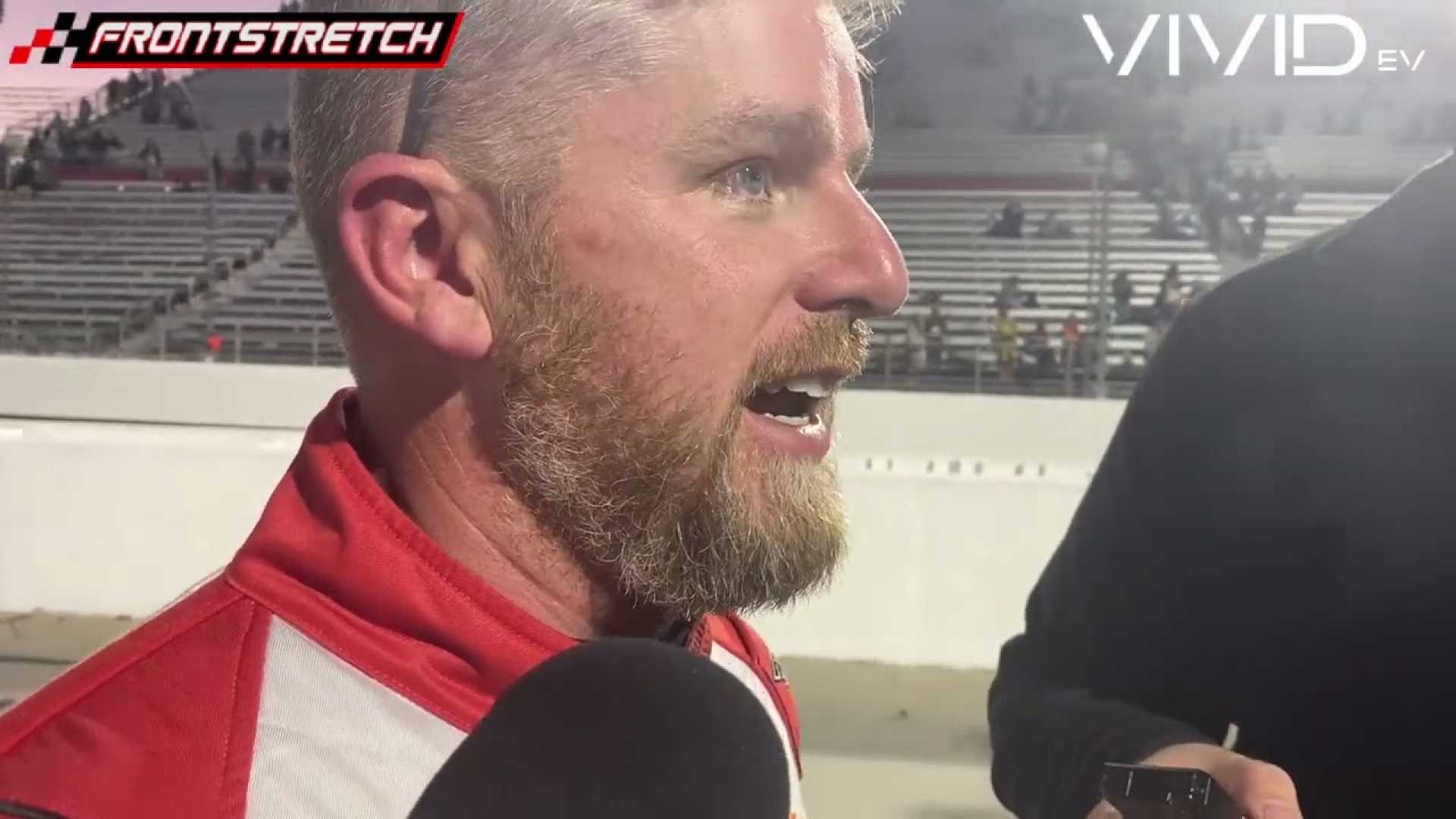 Austin Hill Aric Almirola Race Incident