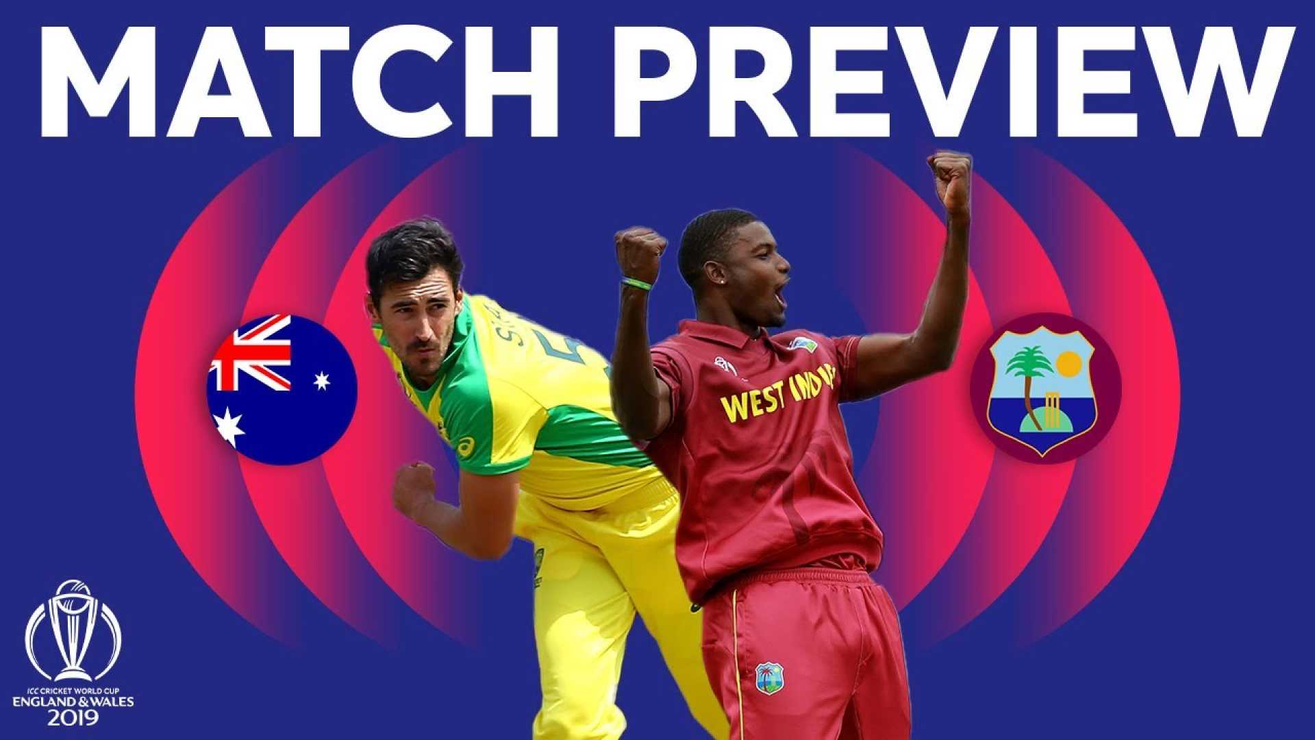 Australia West Indies Cricket Match Preview