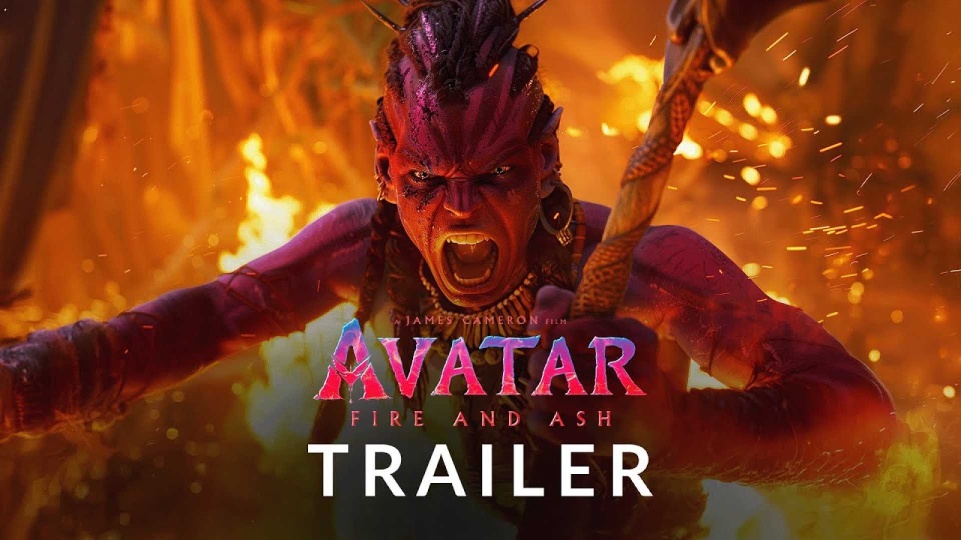 Avatar Fire And Ash Movie Trailer