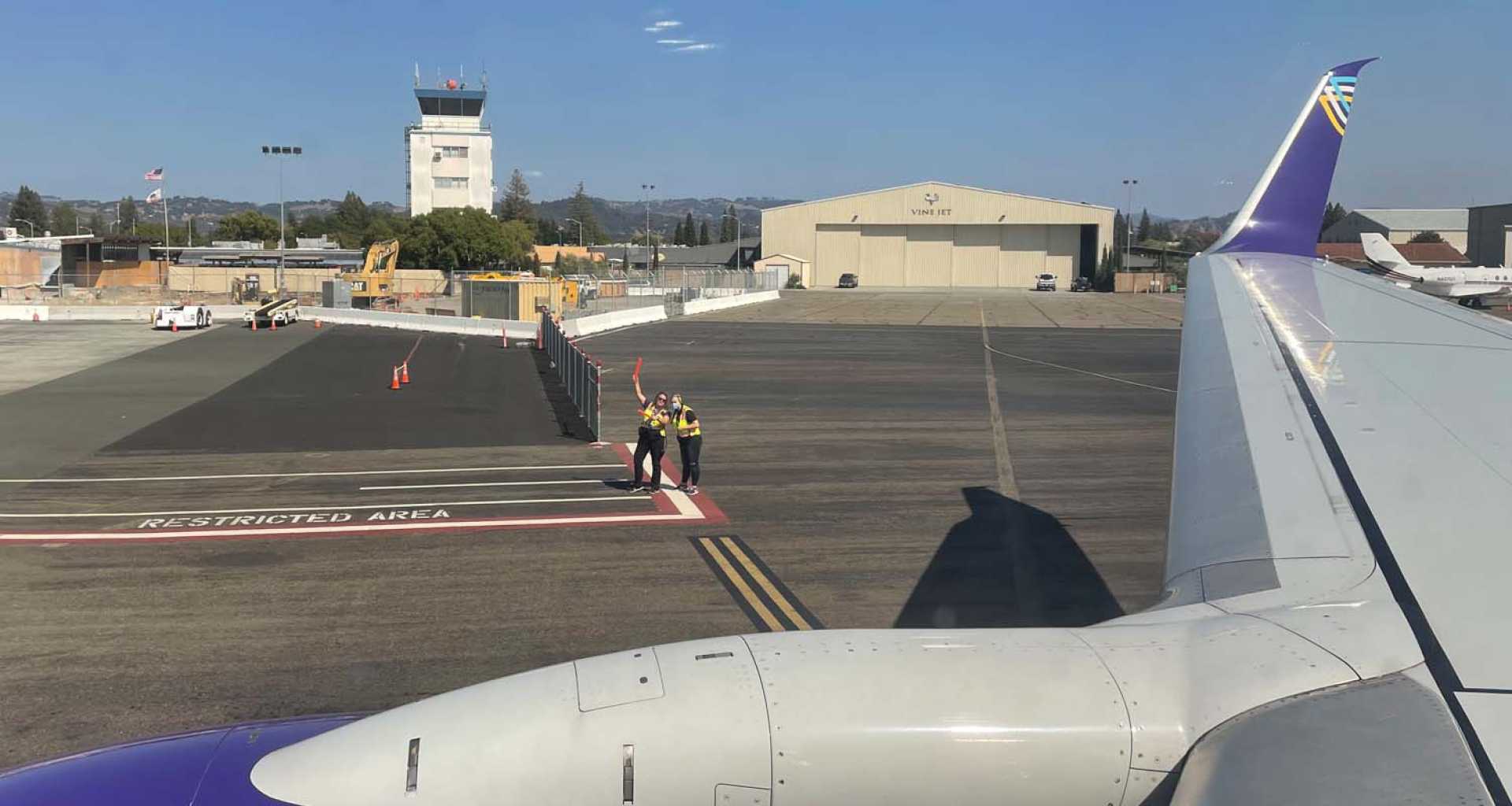 Avelo Airlines Charles Schulz Sonoma County Airport