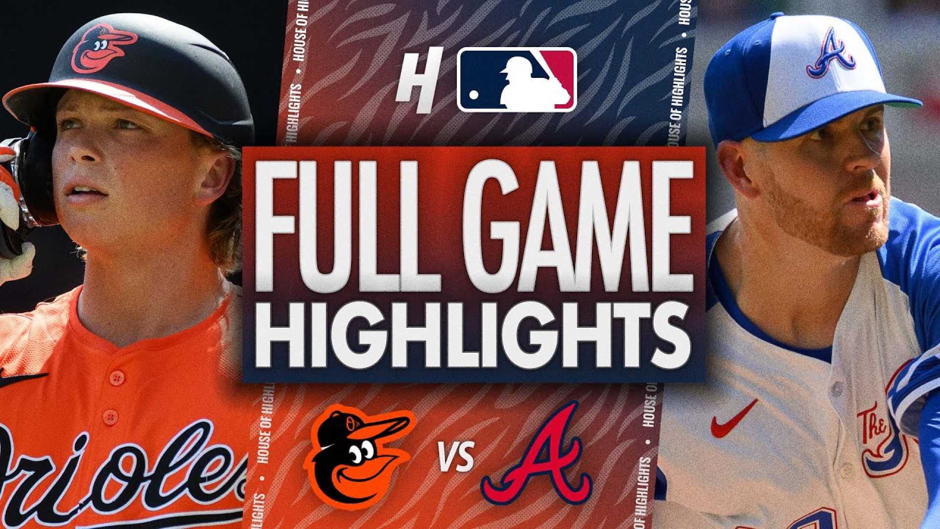 Baltimore Orioles Atlanta Braves Baseball