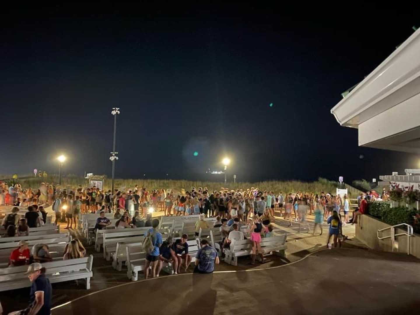 Bethany Beach Fireworks Incident