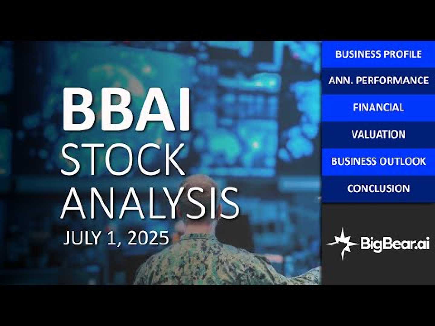 Bigbear.ai Stock Performance July 2025